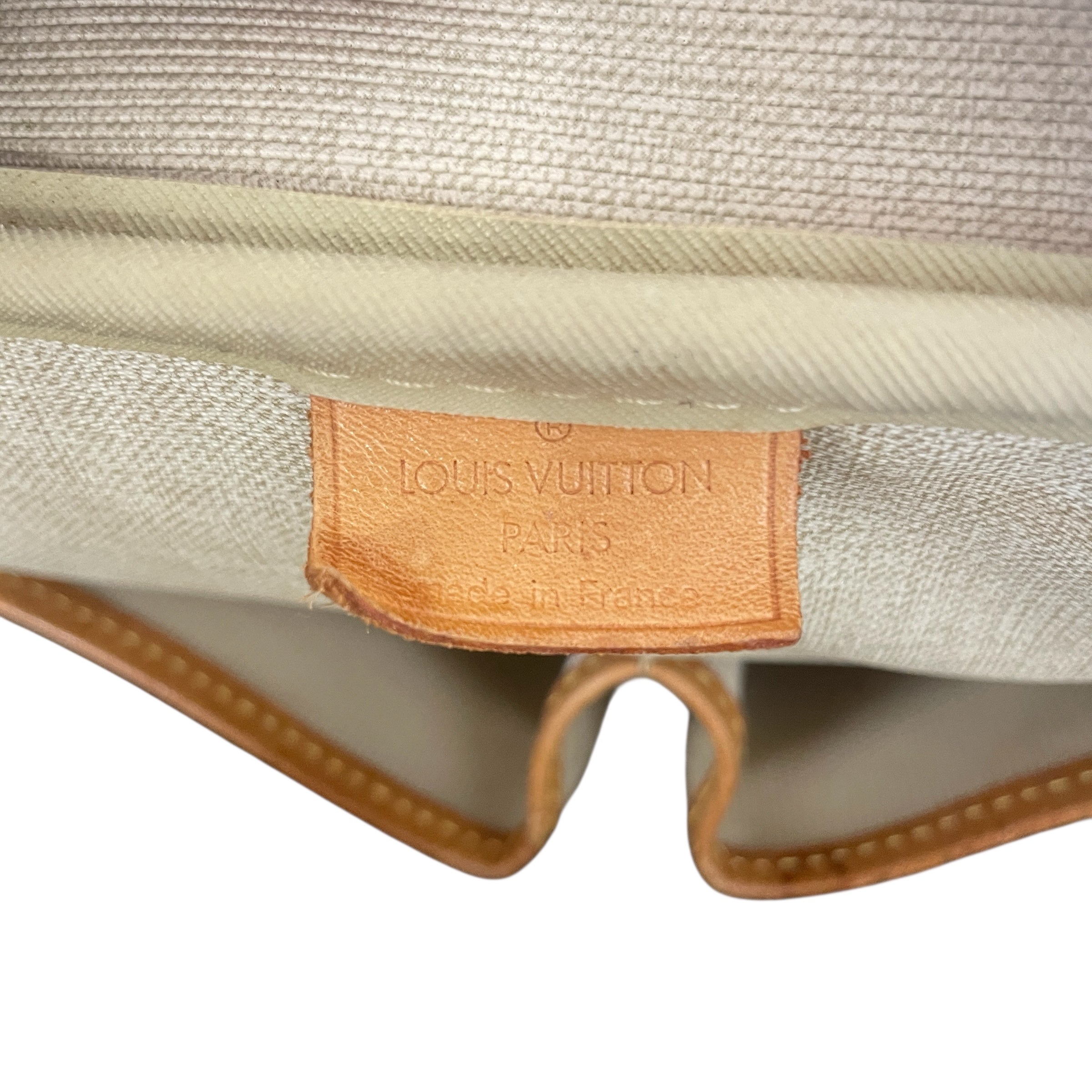 LOUIS VUITTON/Luggage/Monogram/Leather/BRW/Deauville view 5