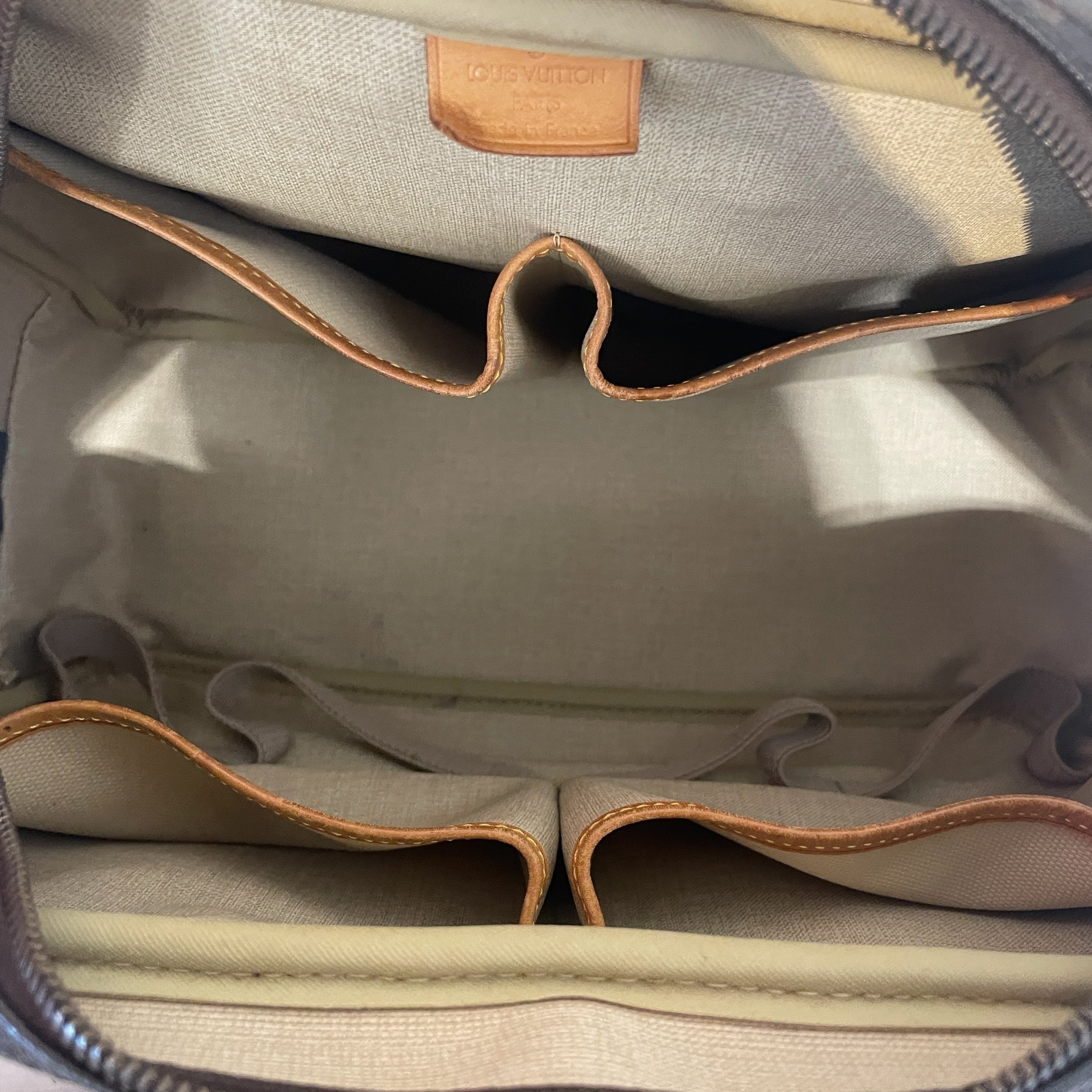 LOUIS VUITTON/Luggage/Monogram/Leather/BRW/Deauville view 6