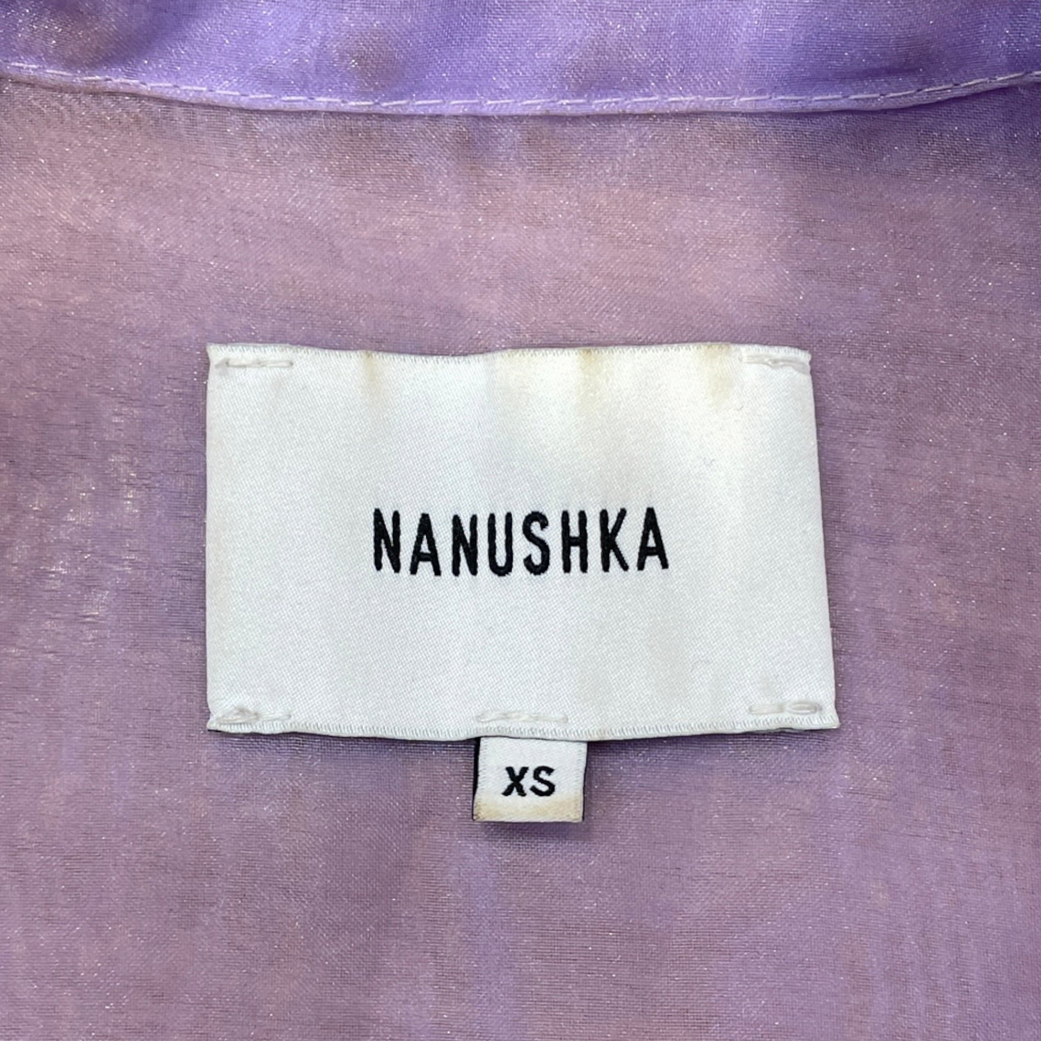 nanushka/Blouse/XS/Polyester/PPL/ view 3