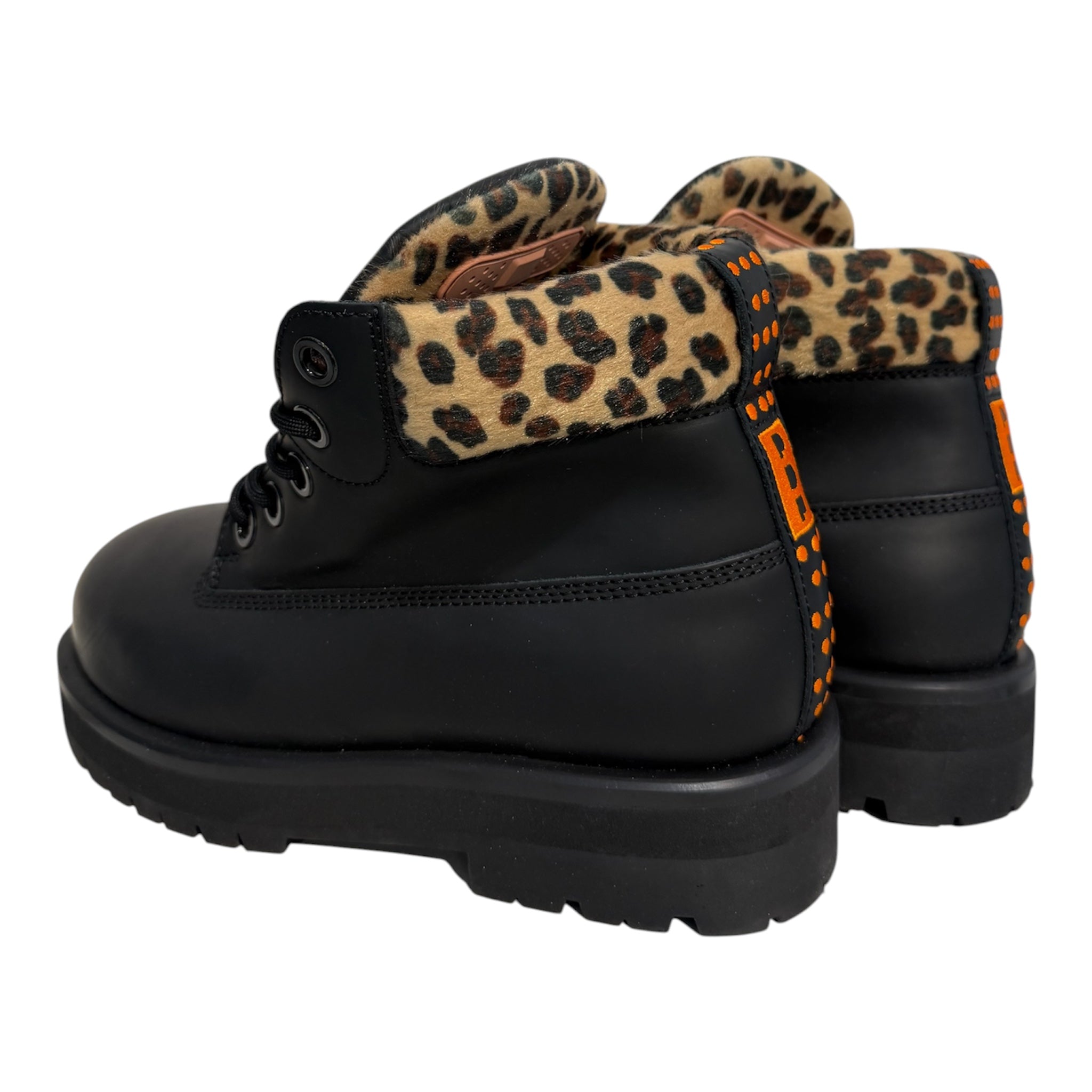 PDF/Lace Up Boots/EU 43/Leather/BLK/Cheetah Lined Jumbo Boot view 3