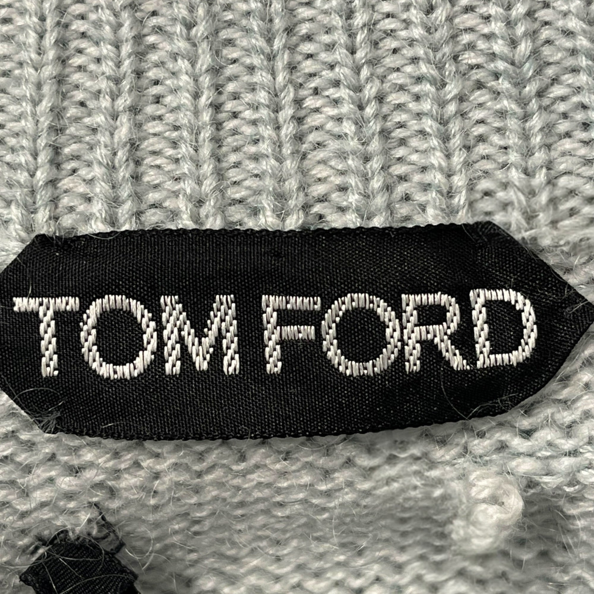 TOM FORD/Sweater/52/Cashmere/BLU/HOMBRE CASHMERE BLEND SWEATER view 3