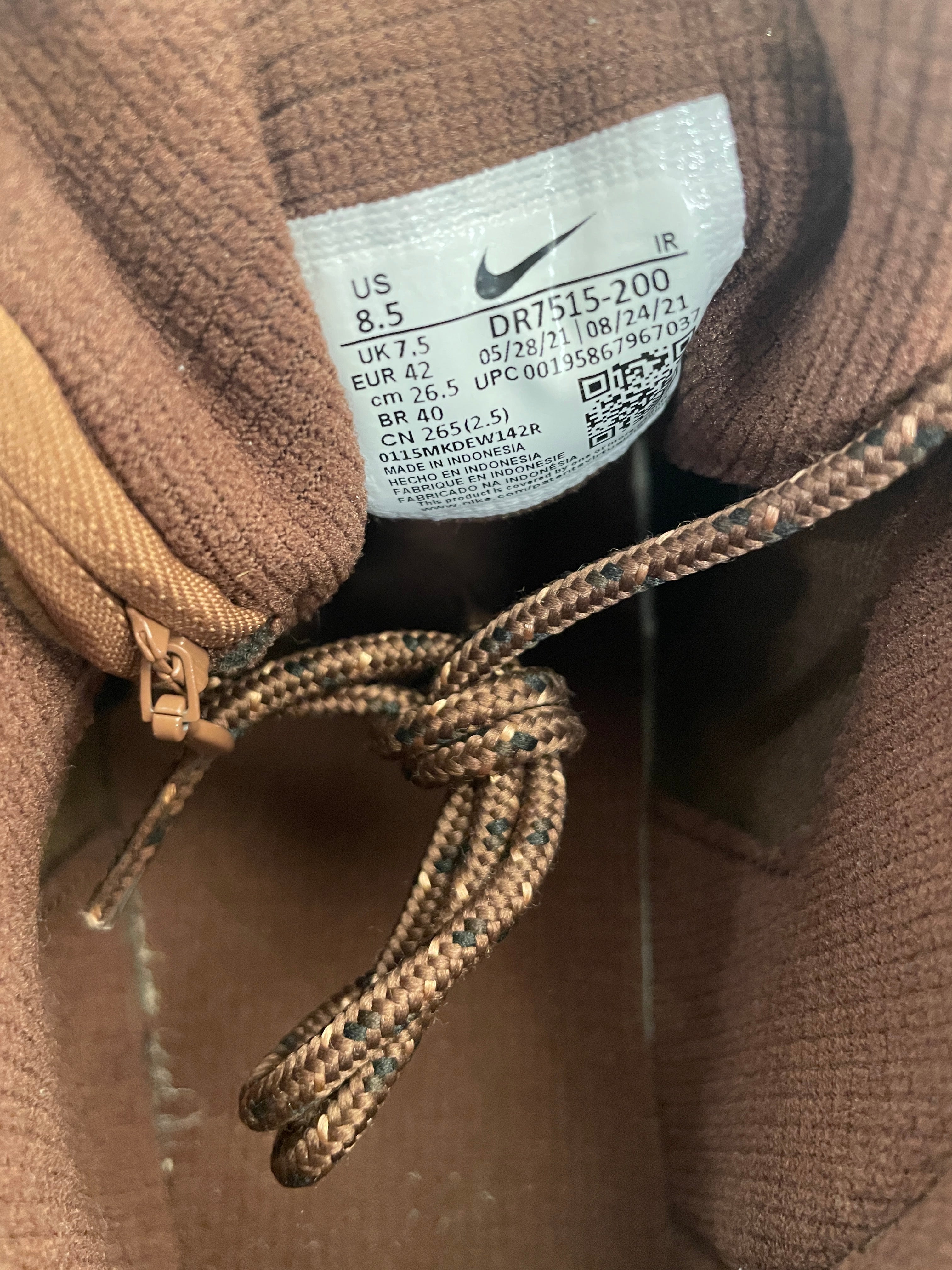 CACTUS JACK/Hi-Sneakers/US 8.5/BRW/ view 3