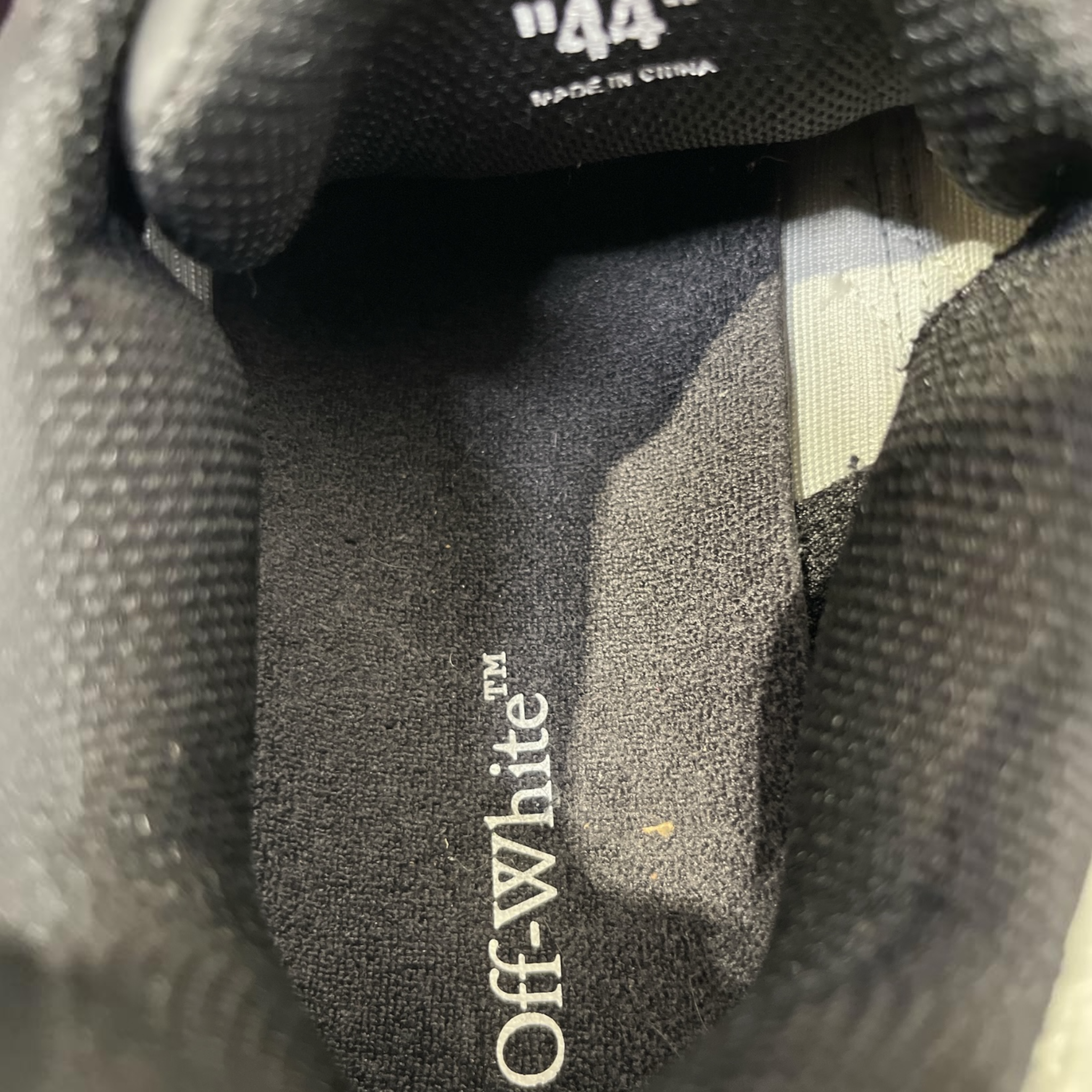 OFF-WHITE/Low-Sneakers/EU 44/WHT/ view 3