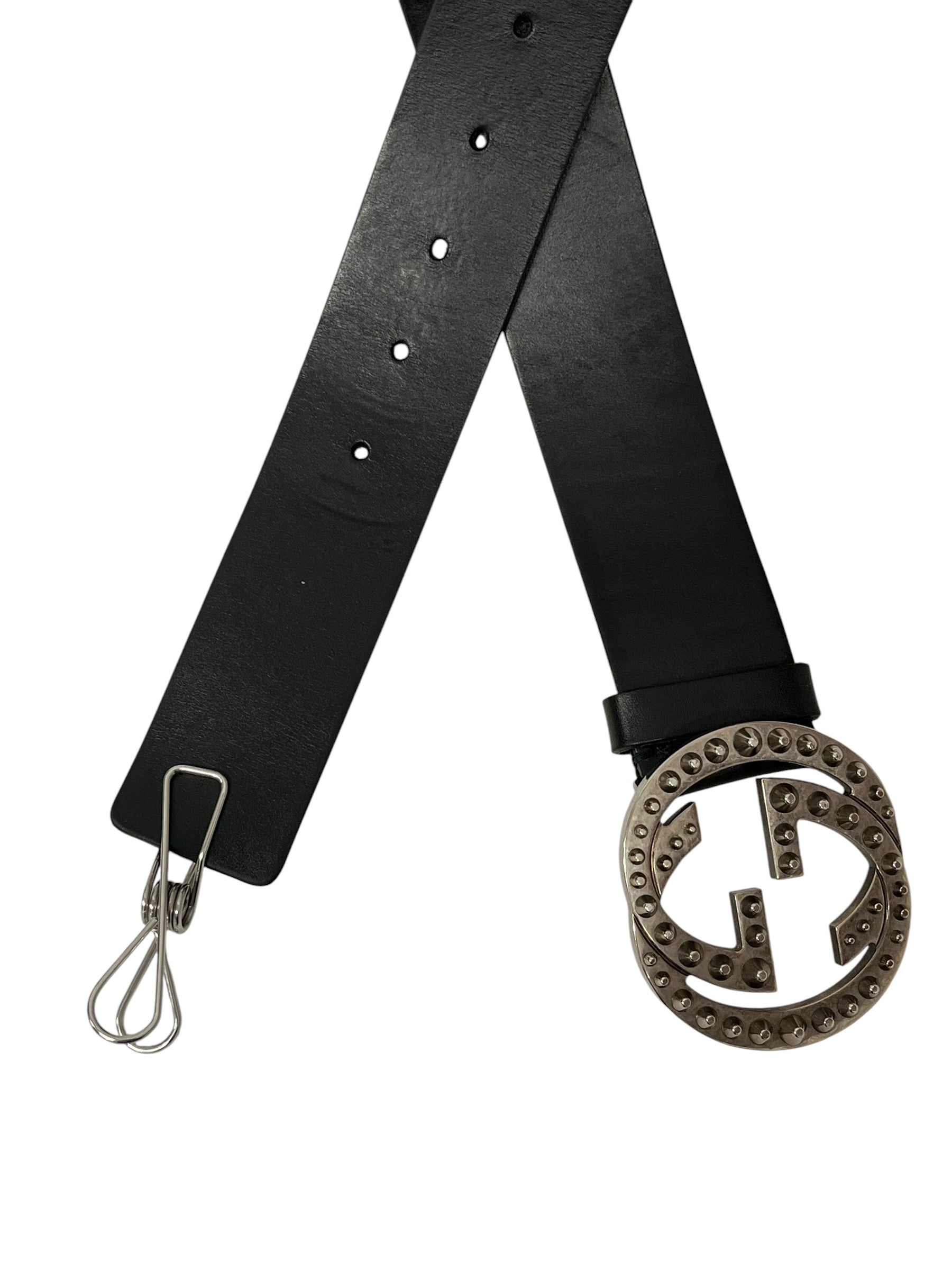 GUCCI/Belt/Leather/BLK/309253 480199 90 36 view 2