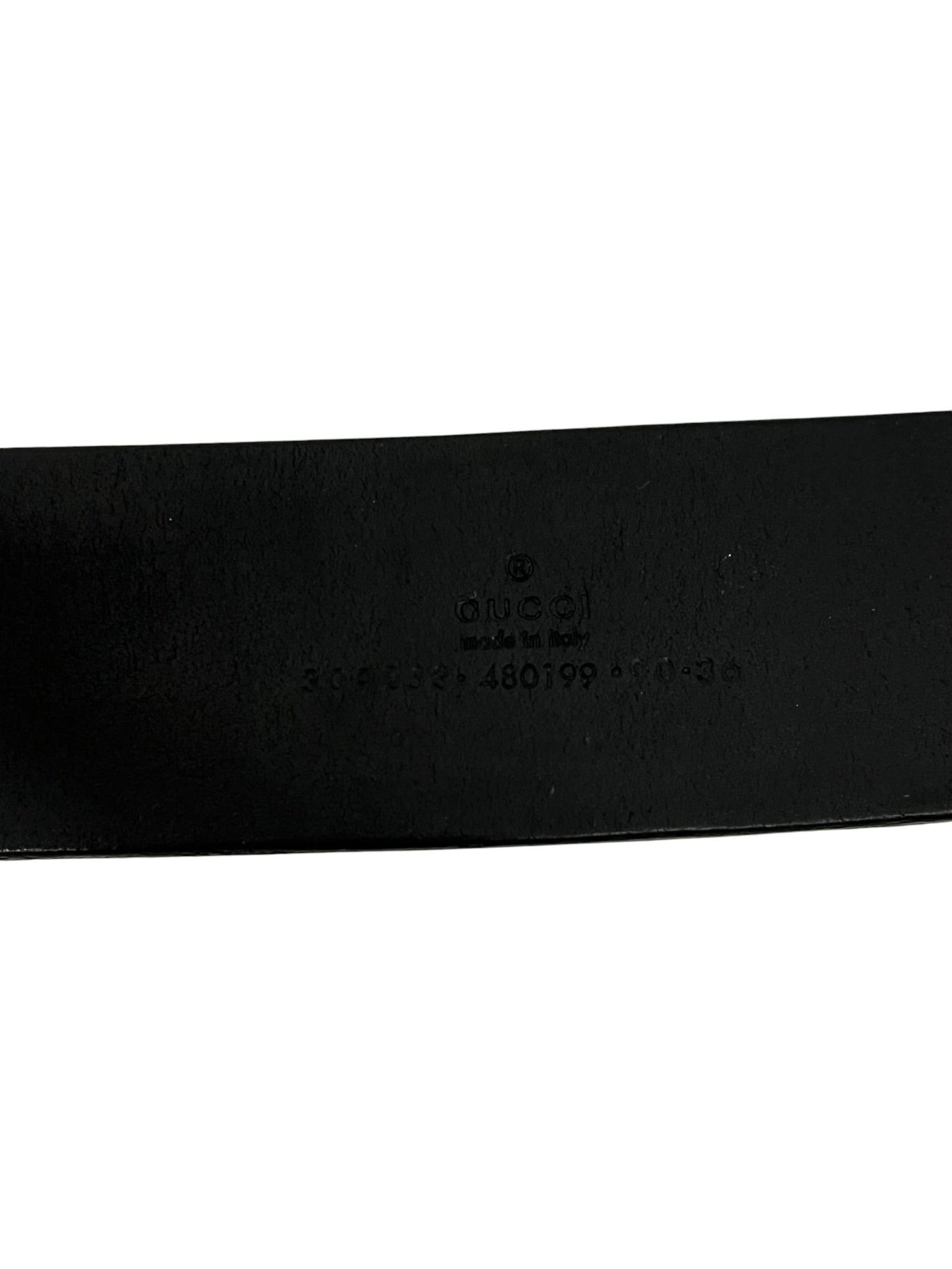 GUCCI/Belt/Leather/BLK/309253 480199 90 36 view 4