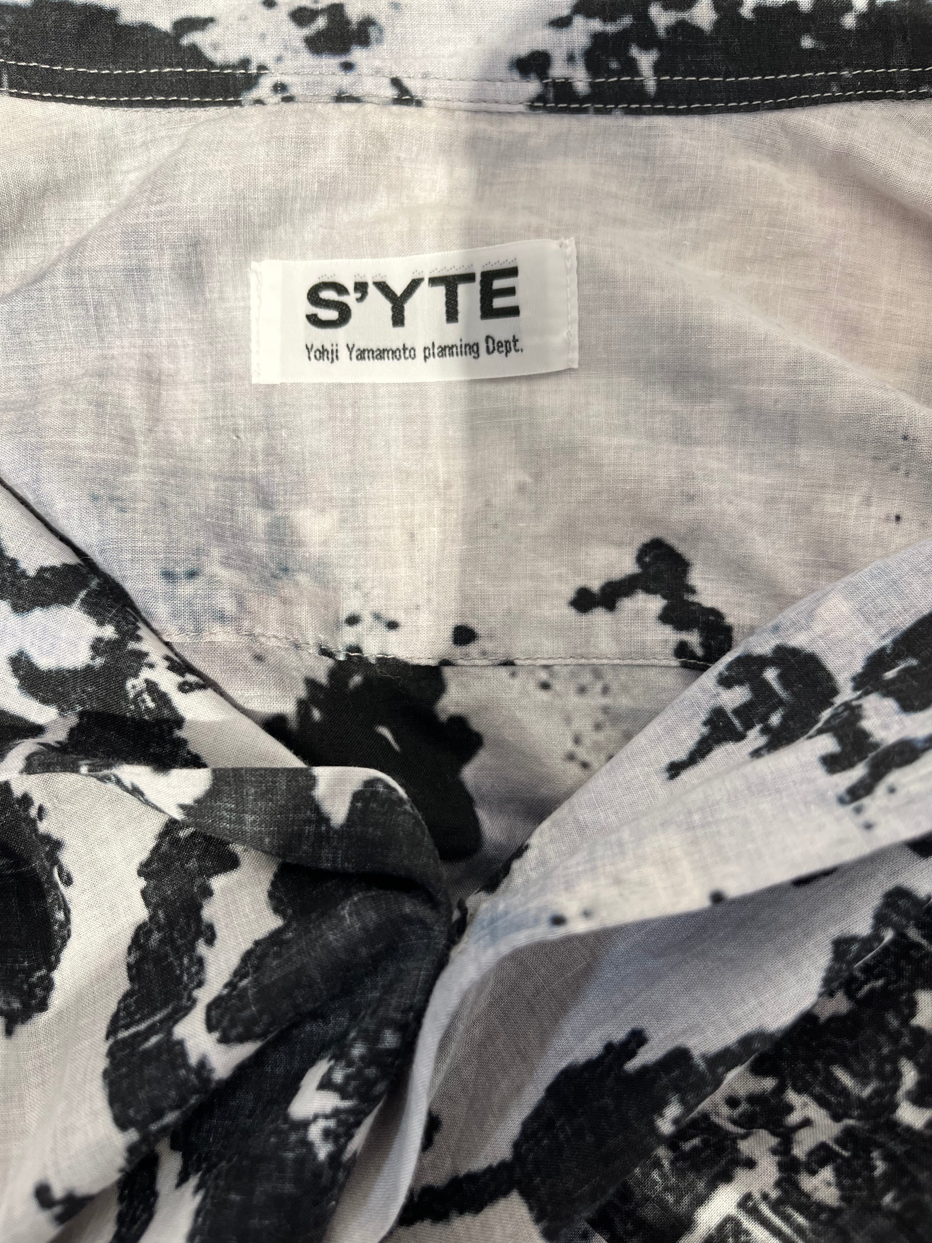 s'yte/LS Shirt/3/Cotton/MLT/Floral Pattern/FLORAL PRINT LOOSE FIT view 3