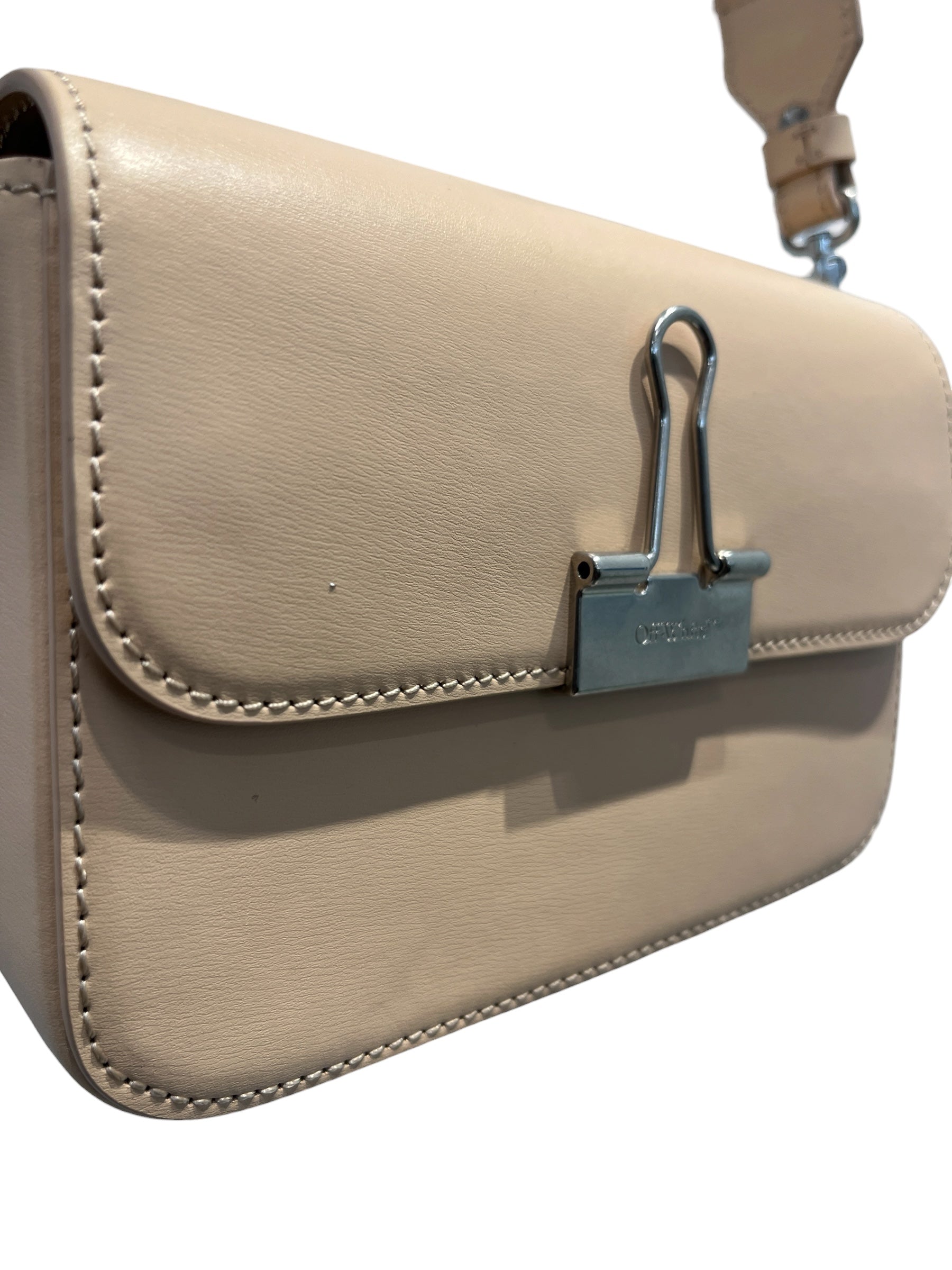 OFF-WHITE/Bag/Leather/PNK/BINDER SHOULDER BAG view 4