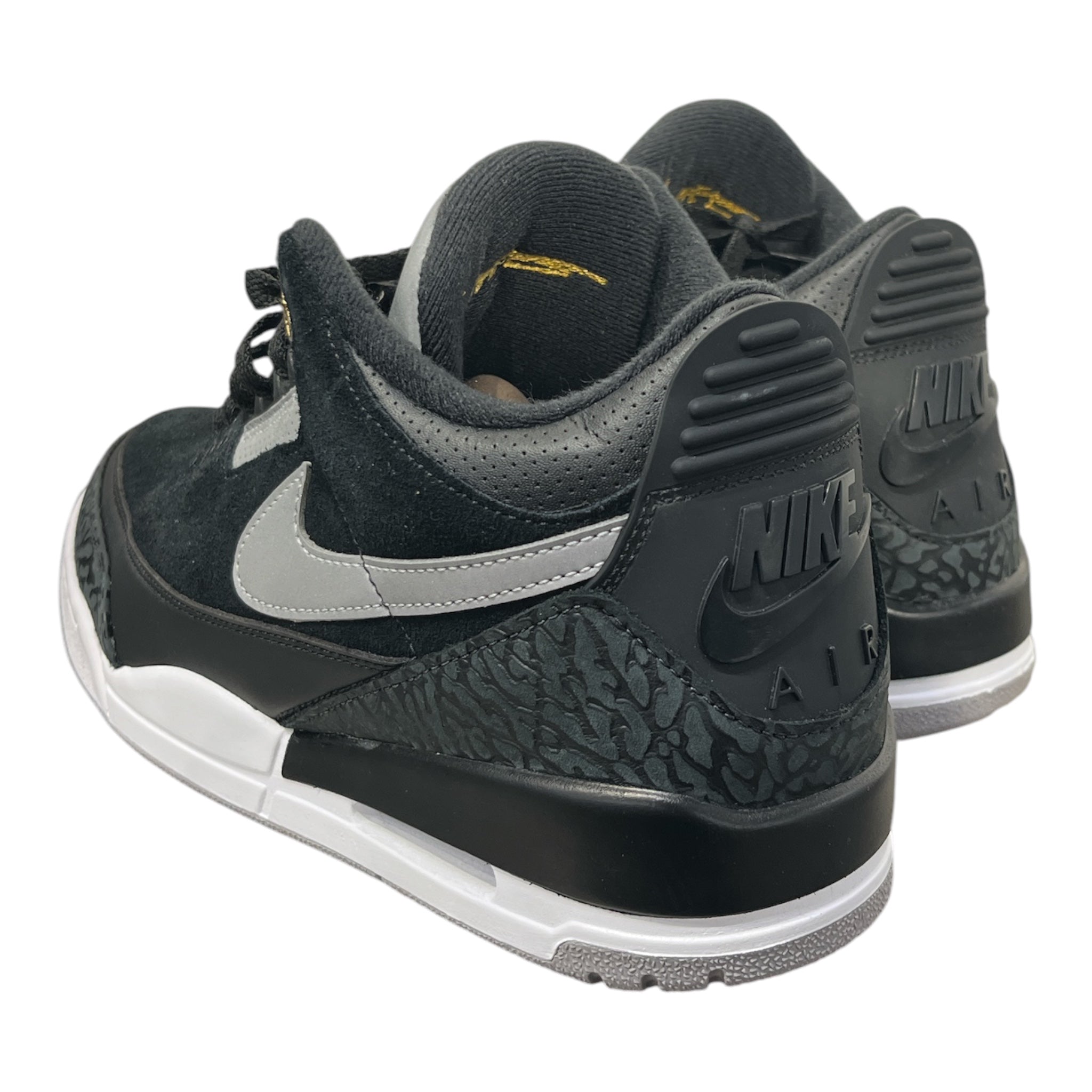 JORDAN BRAND/Low-Sneakers/US 11/Suede/BLK/RETRO 3 TINKER BLACK CEMENT view 2