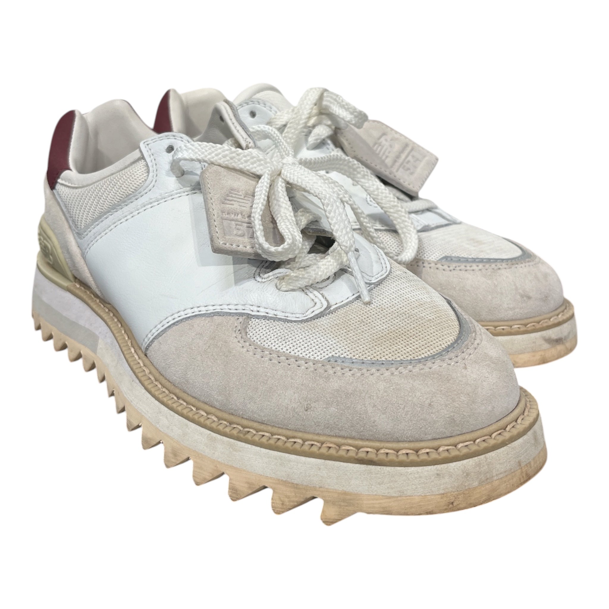 NEW BALANCE/Low-Sneakers/US 10/Cotton/WHT/Tokyo Design Studio view 1