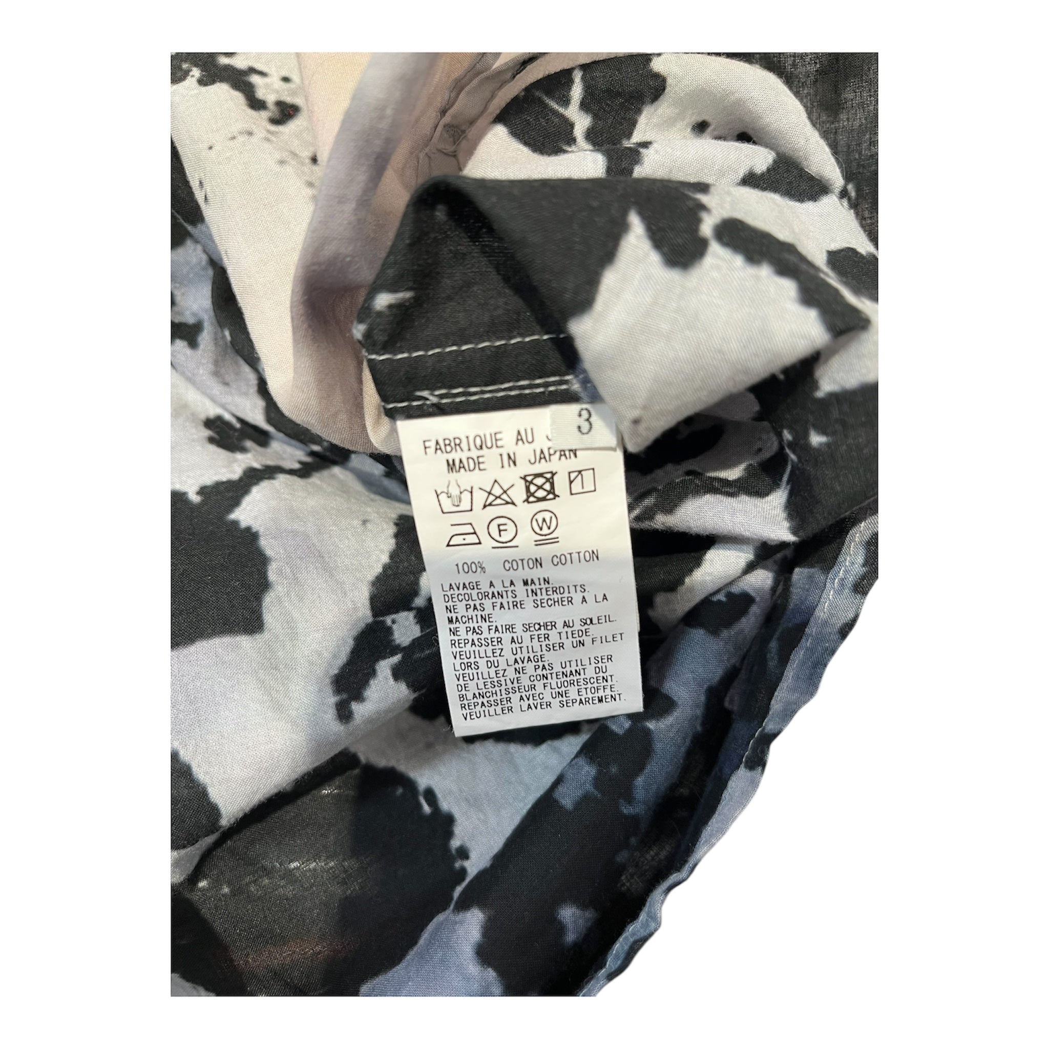 s'yte/LS Shirt/3/Cotton/MLT/Floral Pattern/FLORAL PRINT LOOSE FIT view 4