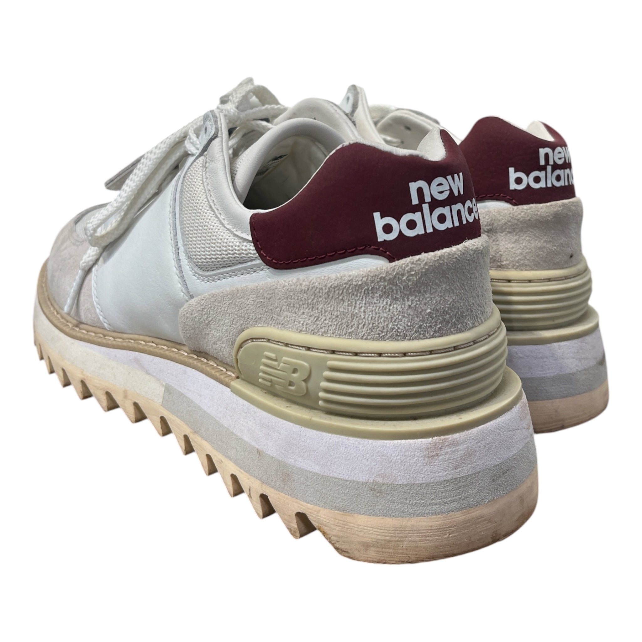 NEW BALANCE/Low-Sneakers/US 10/Cotton/WHT/Tokyo Design Studio view 2