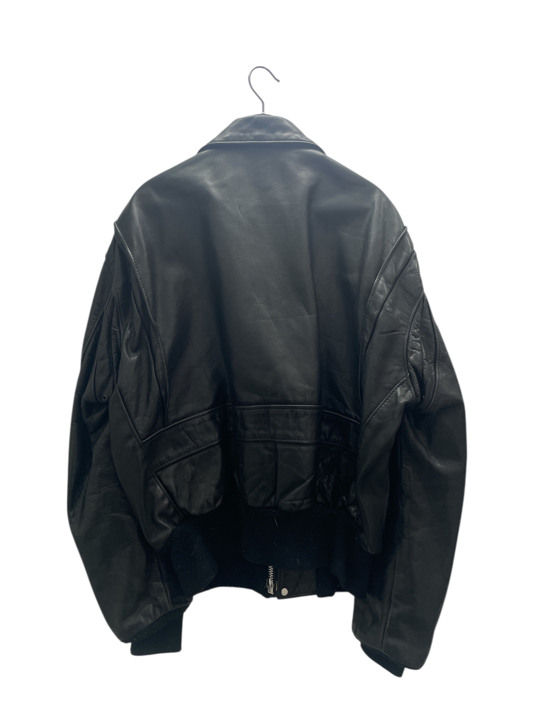 Schott/Leather Jkt/48/Leather/BLK/LEATHER FLIGHT JACKET view 2