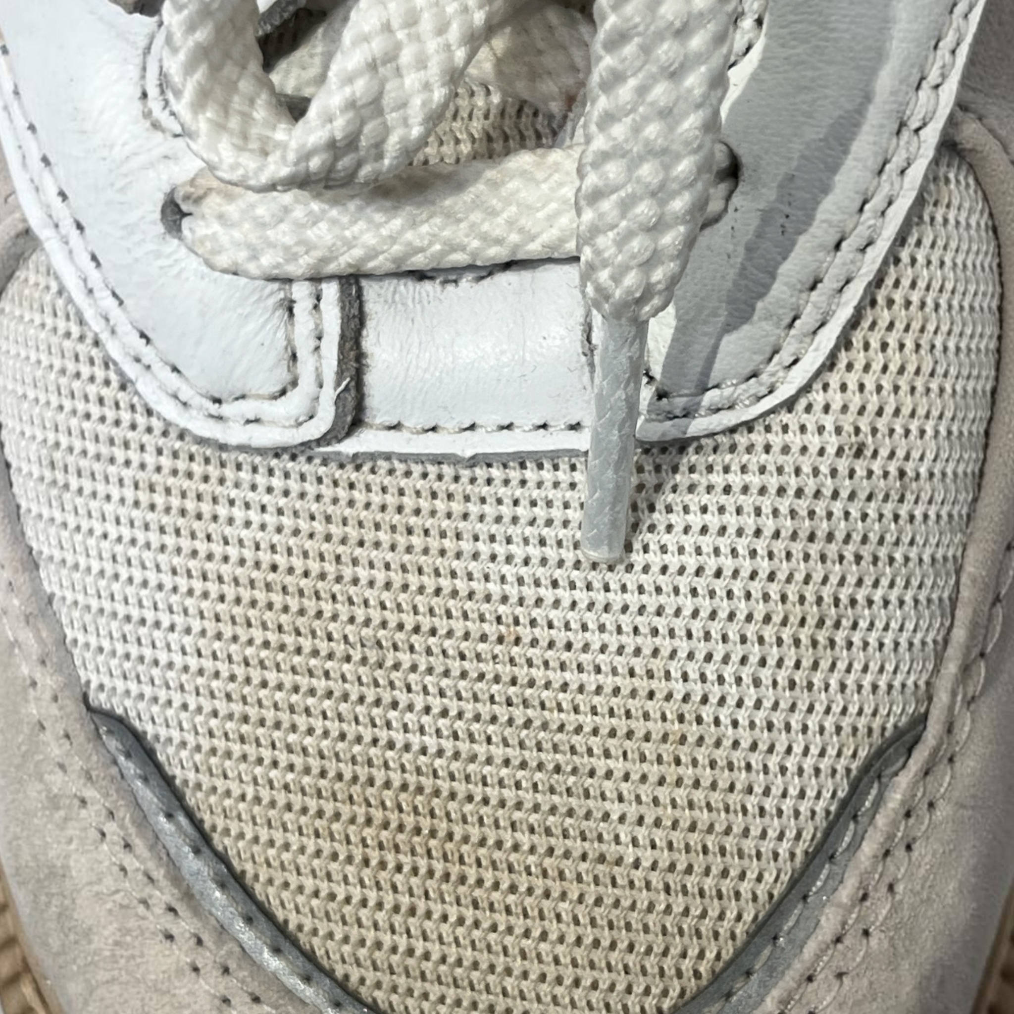 NEW BALANCE/Low-Sneakers/US 10/Cotton/WHT/Tokyo Design Studio view 4