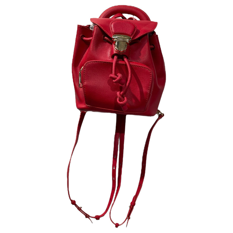 MARC JACOBS/Backpack/Leather/RED/BUBBLE BACKPACK