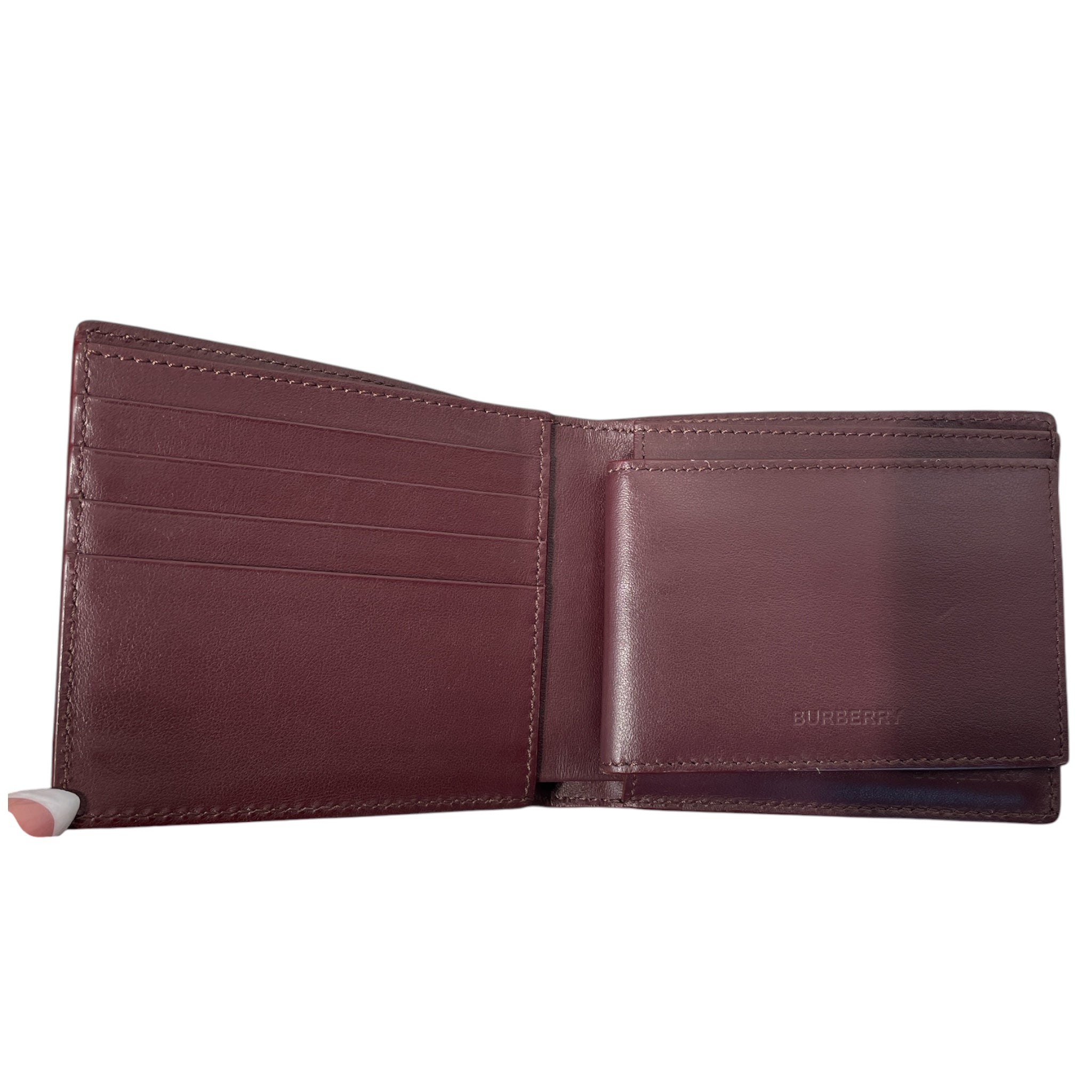 BURBERRY/Wallet/Leather/BRD/BURBERRY LONDON LOGO view 3