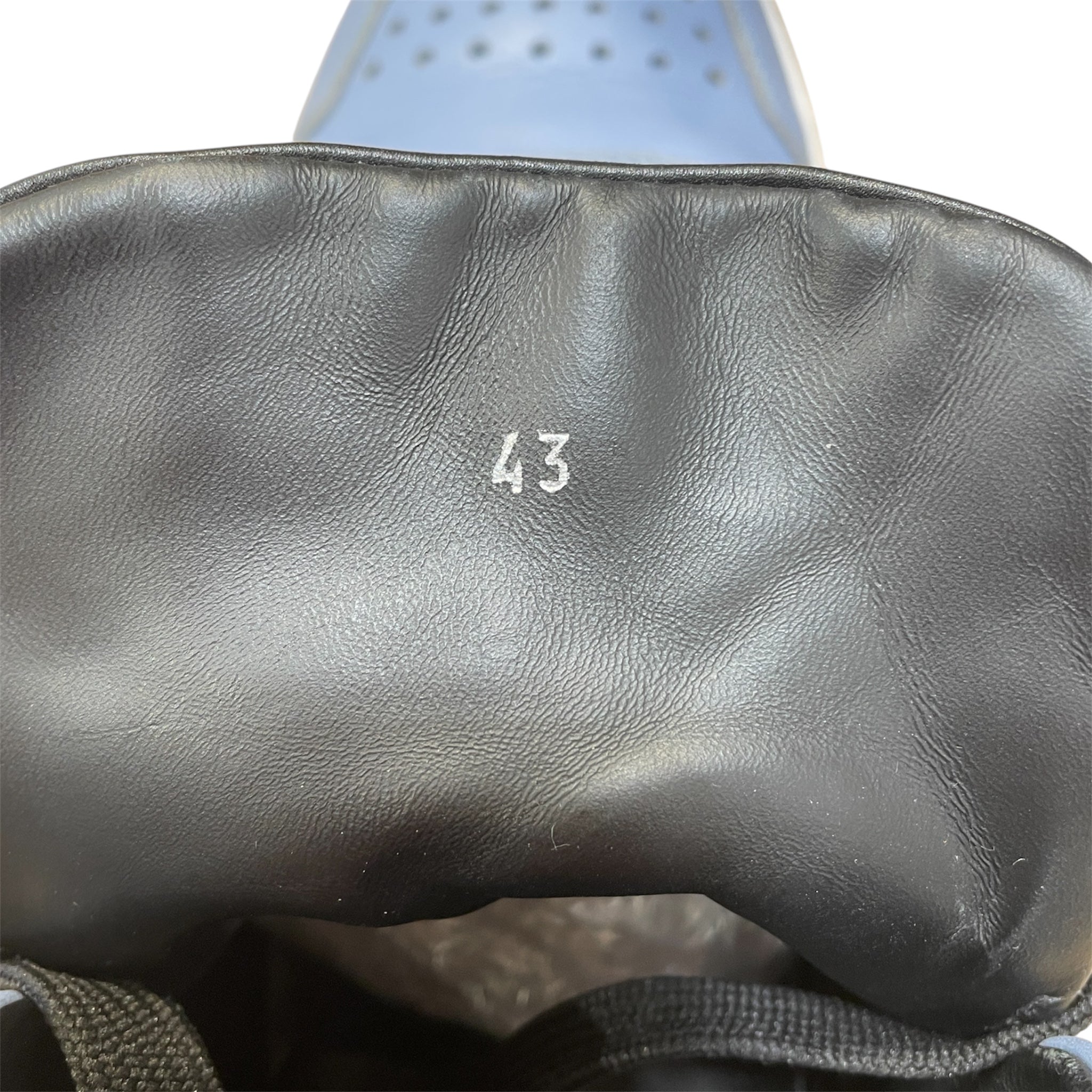VERSACE/Low-Sneakers/EU 43/Leather/BLU/ view 3