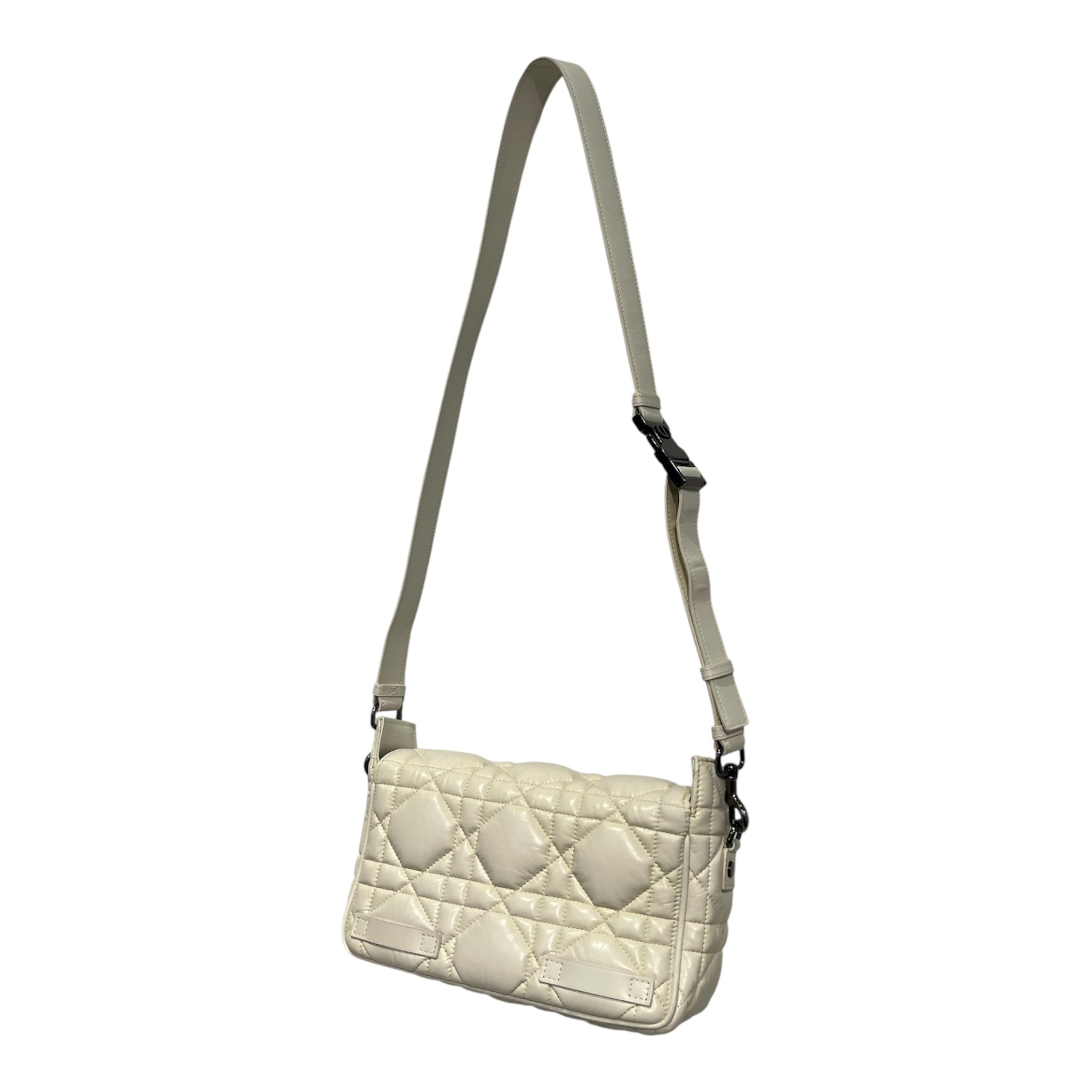 Christian Dior/Cross Body Bag/Leather/CRM/50MA0272 CANNAGE MESSENGER view 2