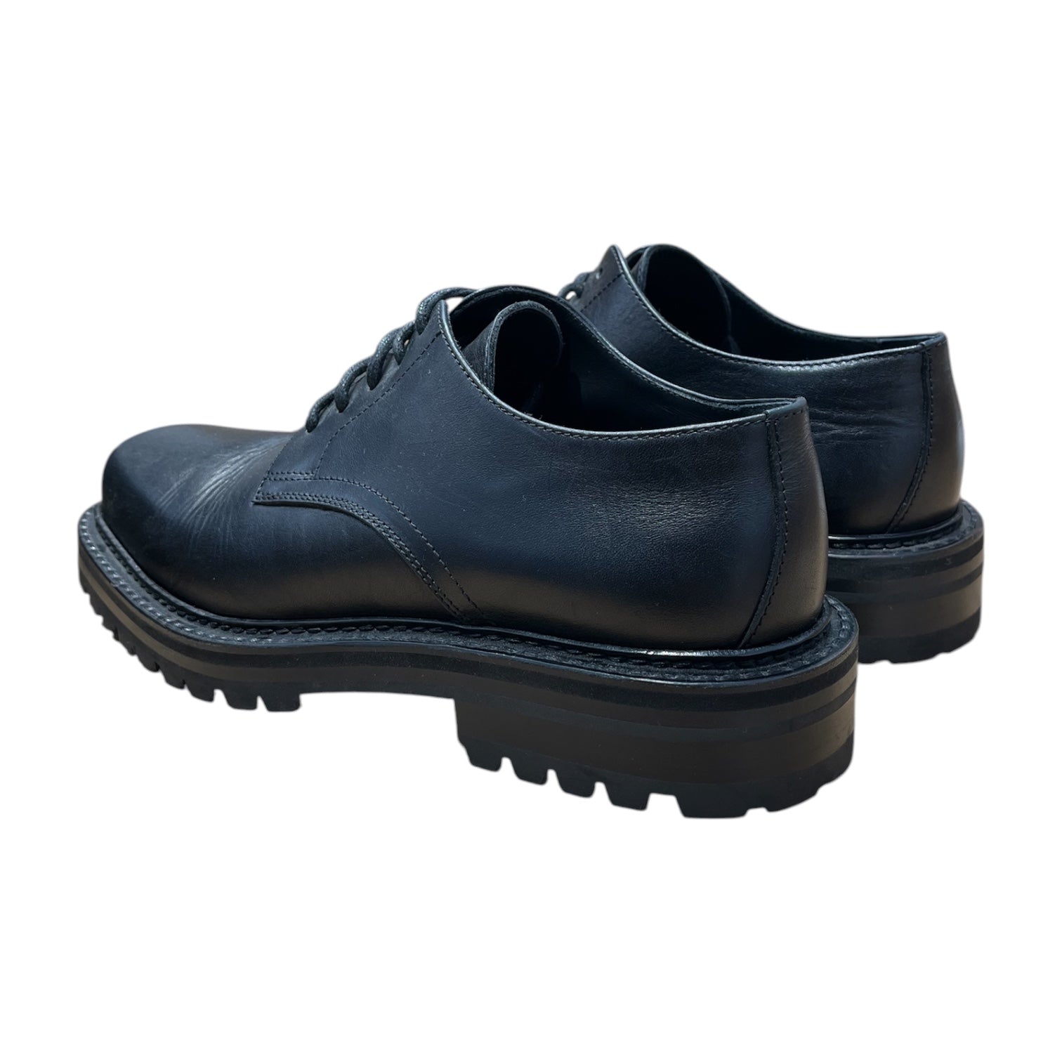 DRIES VAN NOTEN/Shoes/EU 42/BLK/DRIES SQUARE TOE DERBY MS242 view 2