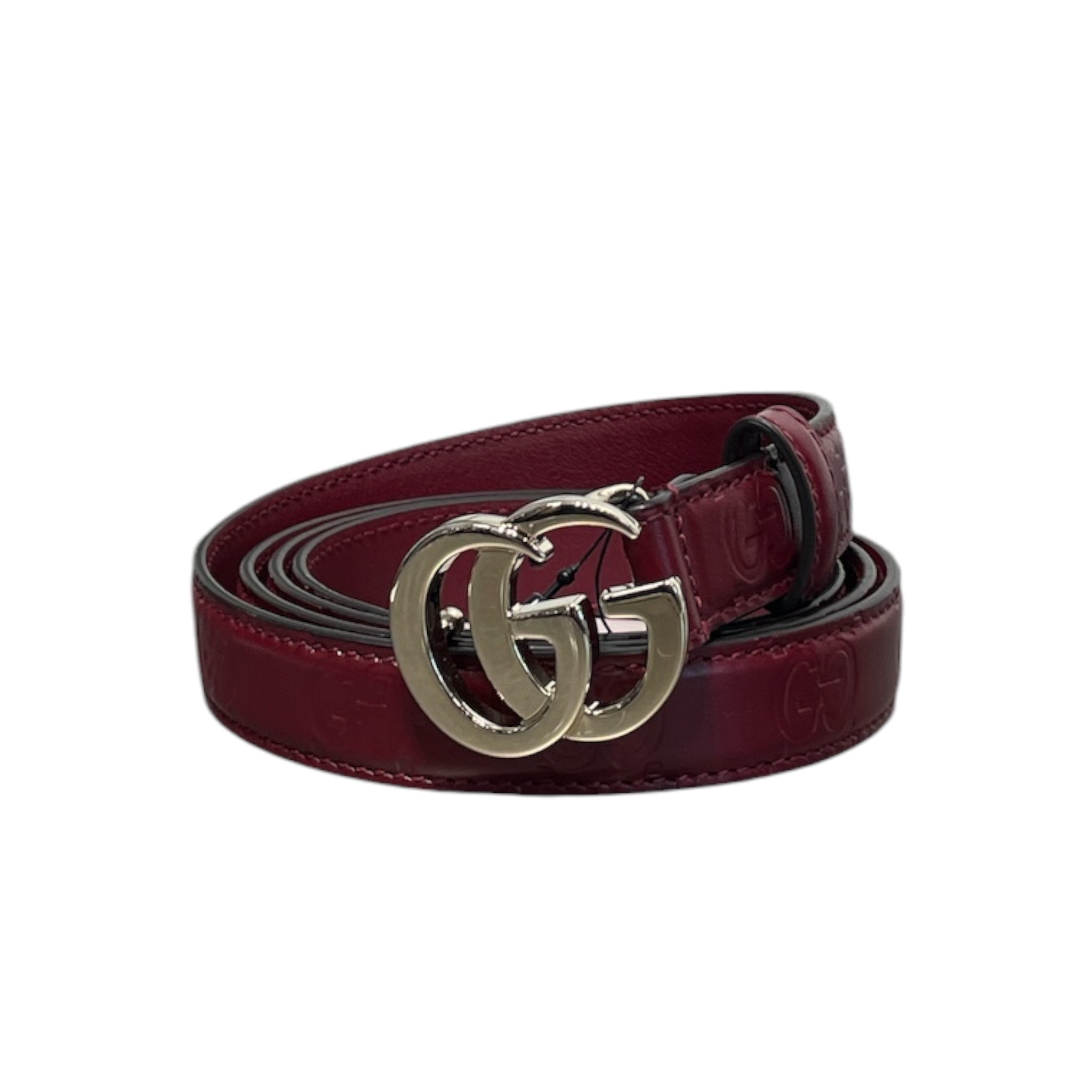 GUCCI/Belt/Monogram/Leather/BRD/MILANO THIN BELT view 1