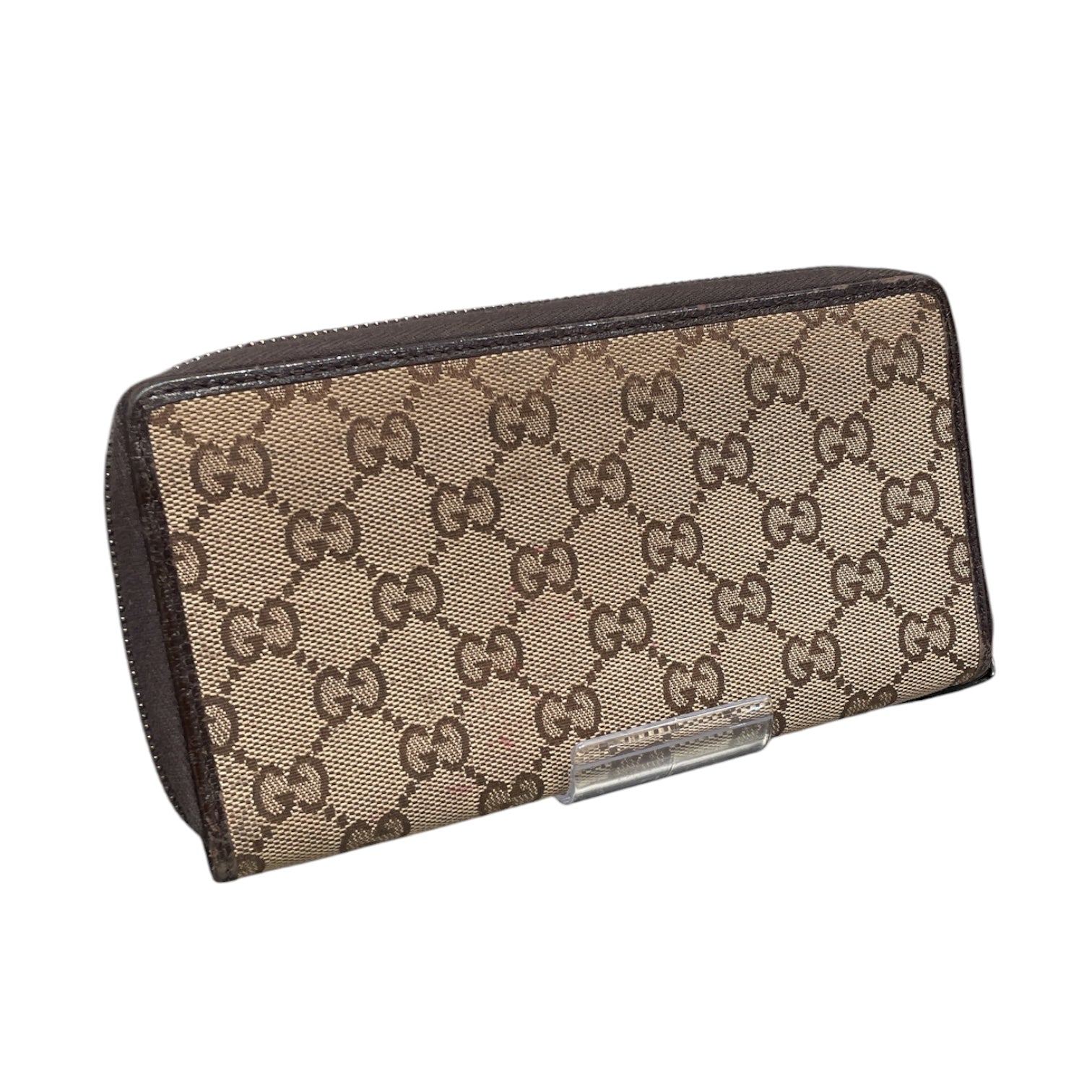 GUCCI/Long Wallet/Monogram/Cotton/CML/L's/MONOGRAM SILVER LOGO view 2