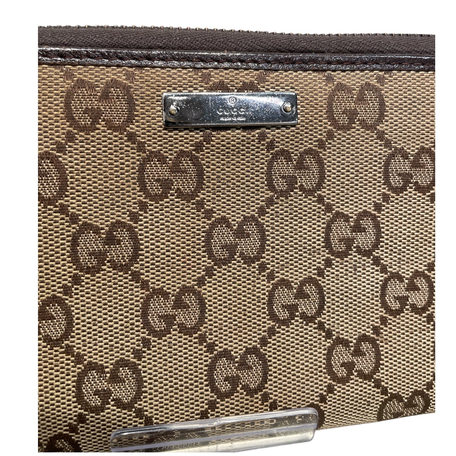 GUCCI/Long Wallet/Monogram/Cotton/CML/L's/MONOGRAM SILVER LOGO view 5