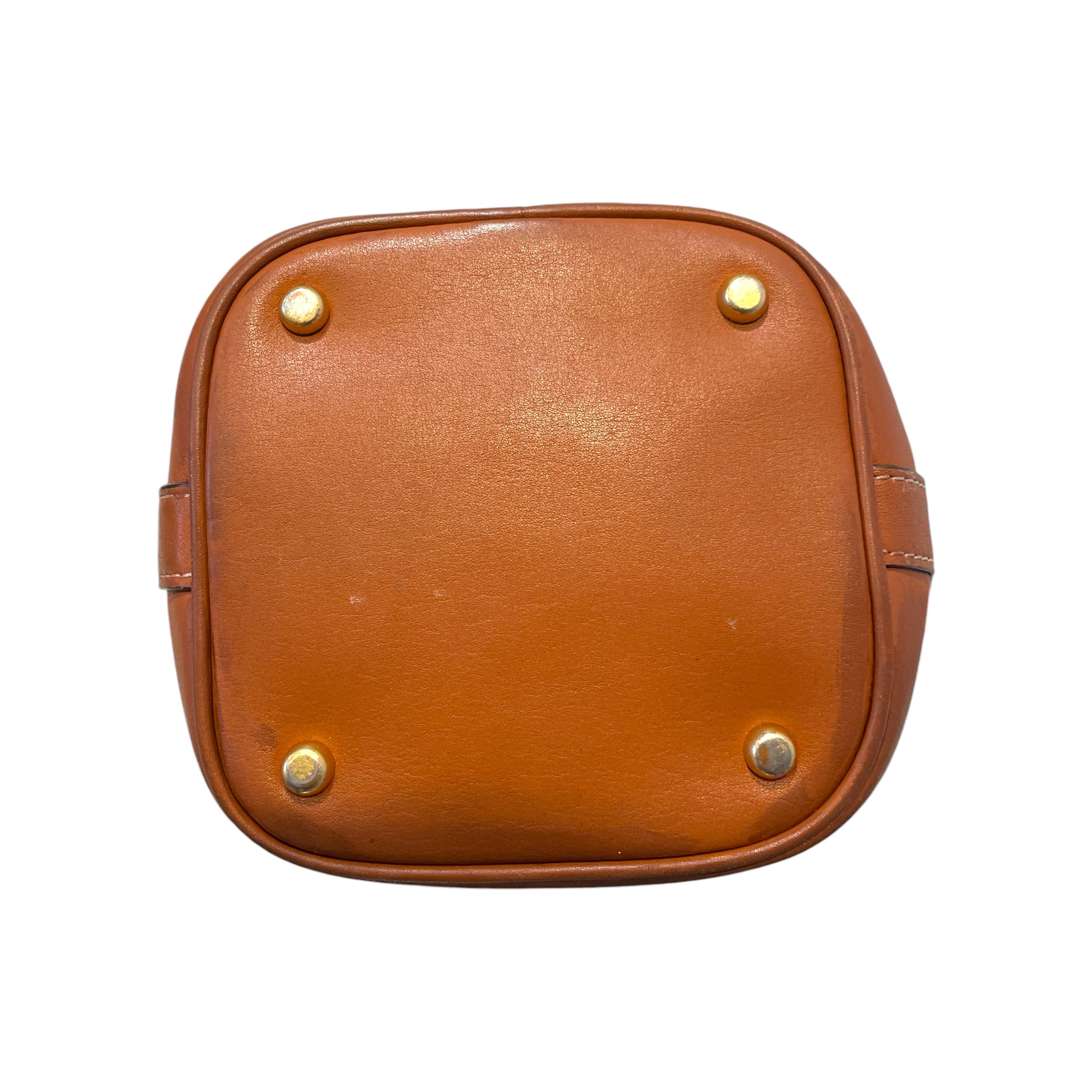 TORY BURCH/Cross Body Bag/Leather/BRW/Miller Mini Bucket Bag view 5