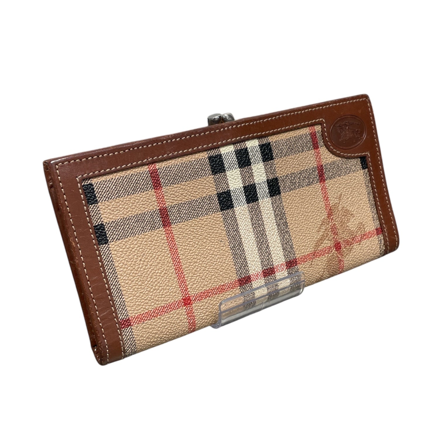 BURBERRYS/Long Wallet/Leather/MLT/L's/Vintage Nova Check Long Wallet view 1
