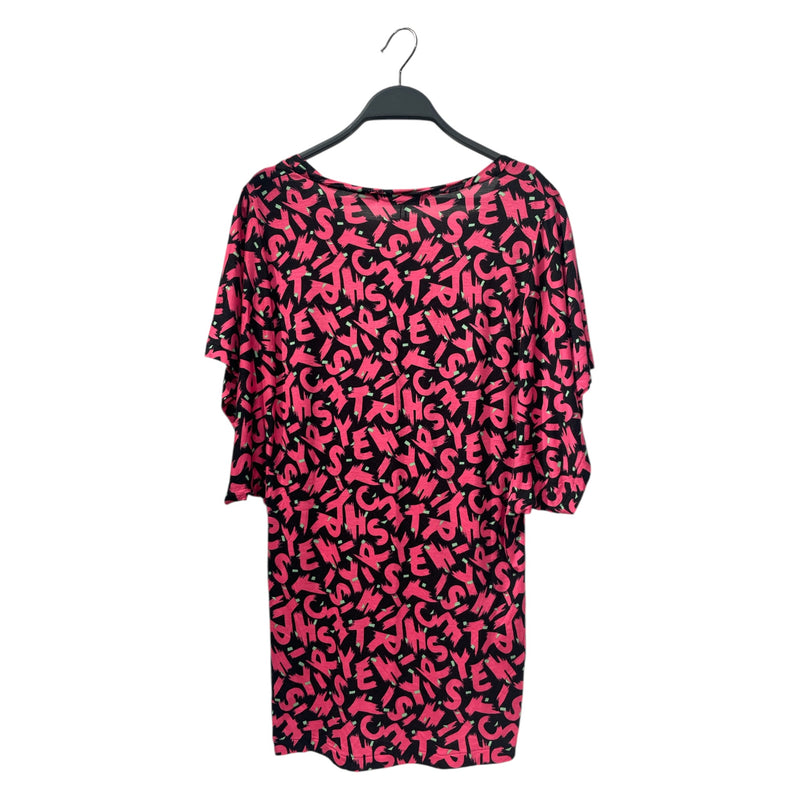 HYSTERIC GLAMOUR/T-Shirt/FREE/Pink/Rayon/All Over Print/0103CT14939