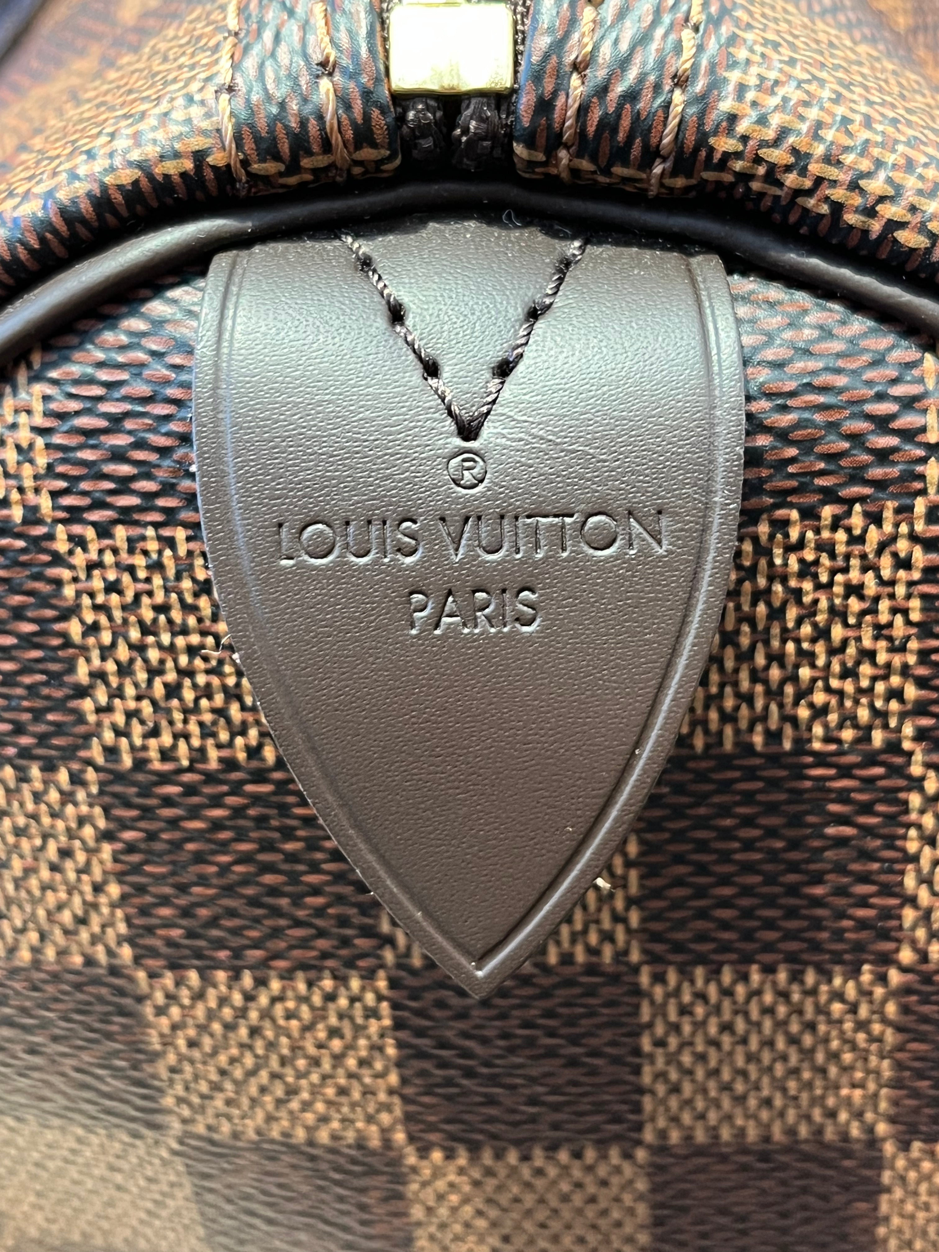 LOUIS VUITTON/Hand Bag/Monogram/Leather/BRW/barrel style monogram handbag view 3