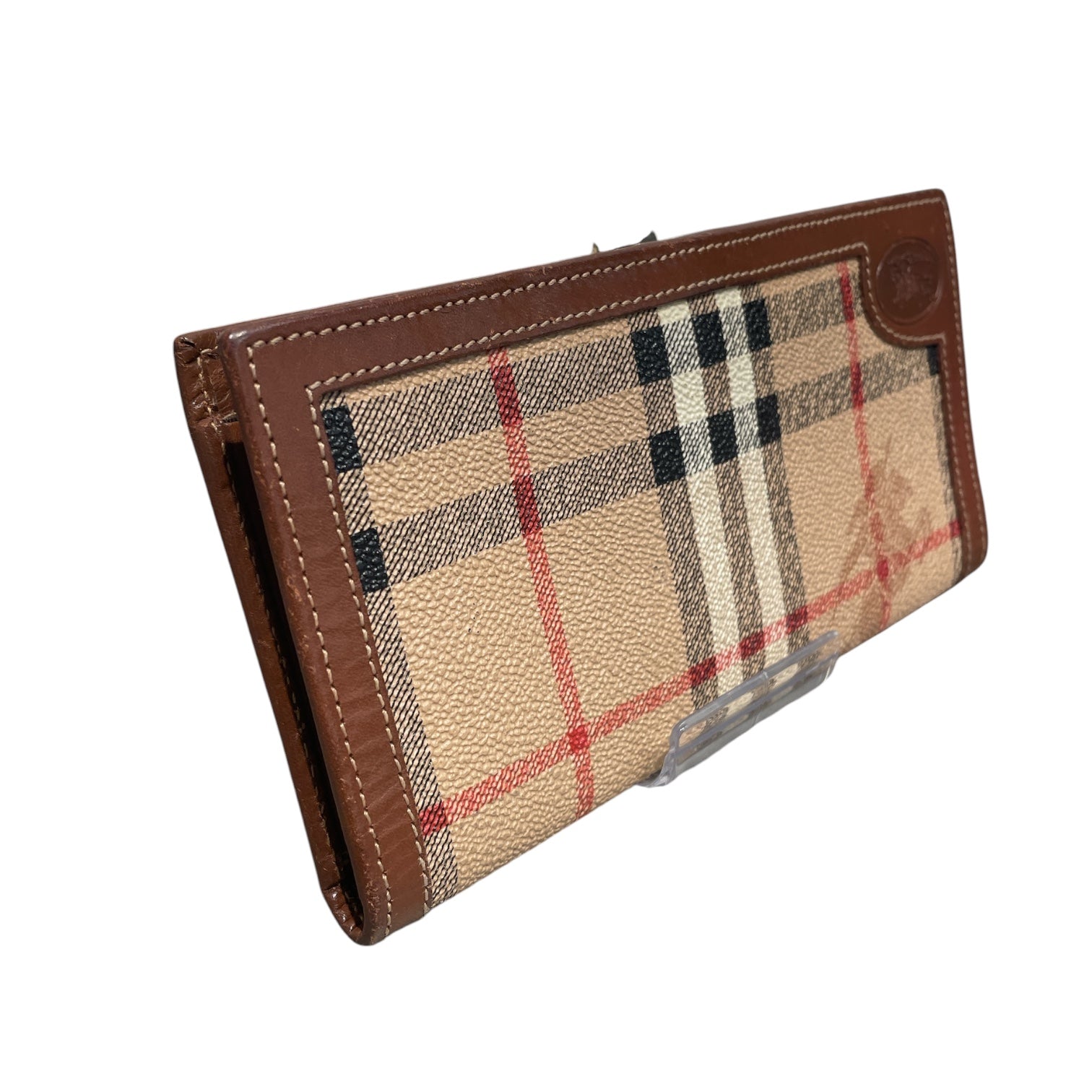 BURBERRYS/Long Wallet/Leather/MLT/L's/Vintage Nova Check Long Wallet view 6