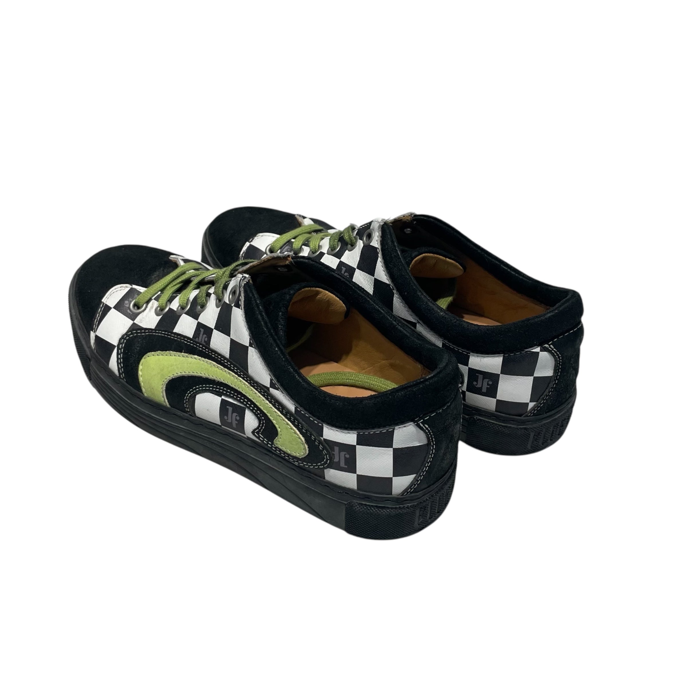 JOHN FLUEVOG/Low-Sneakers/US 6/Gingham Check/BLK/ view 2