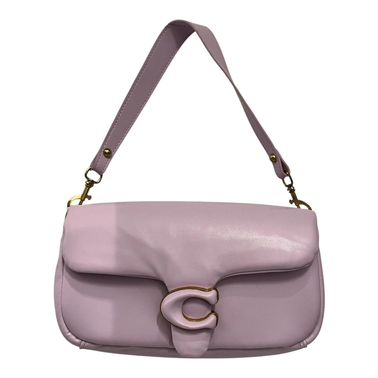 COACH/Hand Bag/Nylon/PPL/coach purple pillow tabby bag view 1