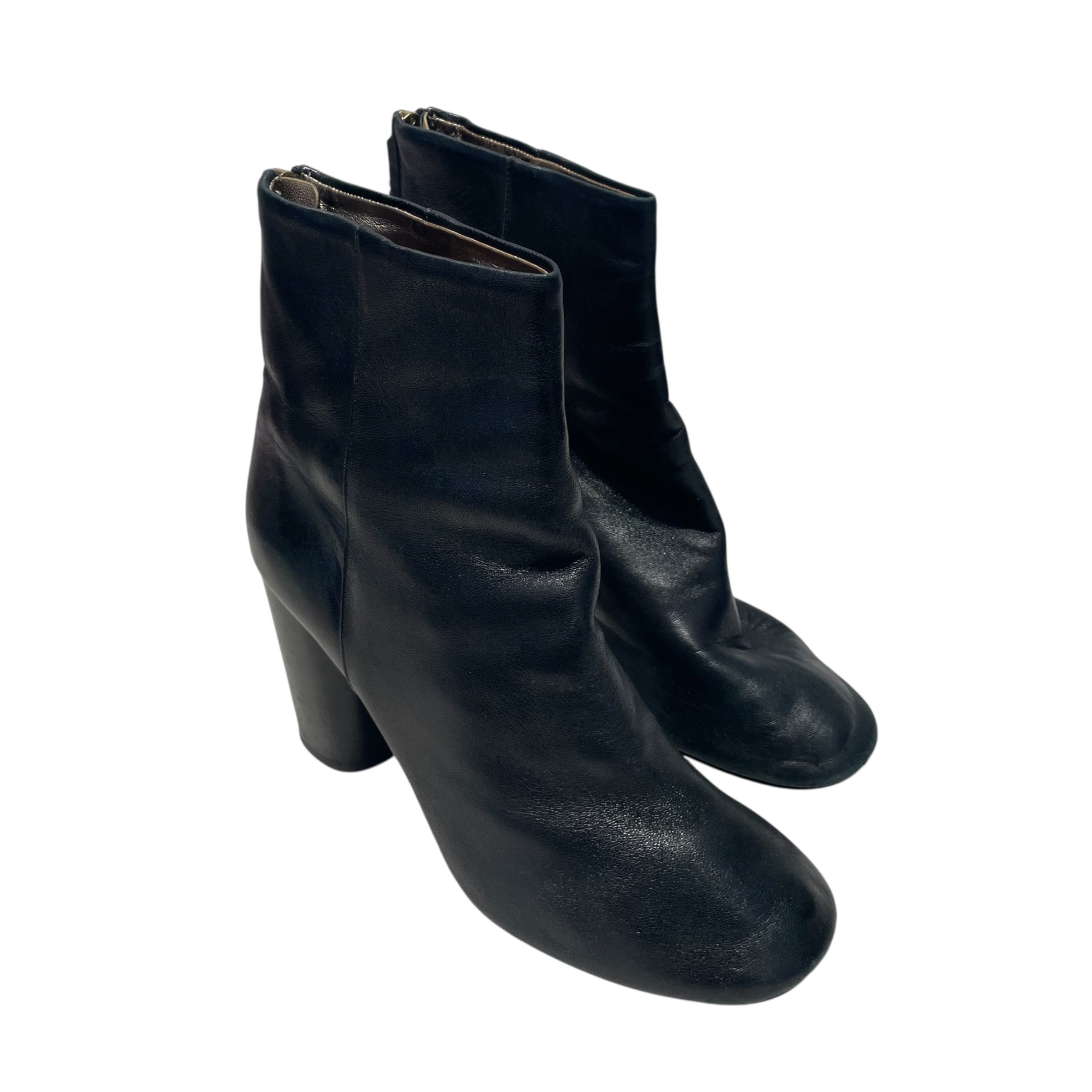 ISABEL MARANT/Heels/EU 39/Leather/BLK/gold lined view 1