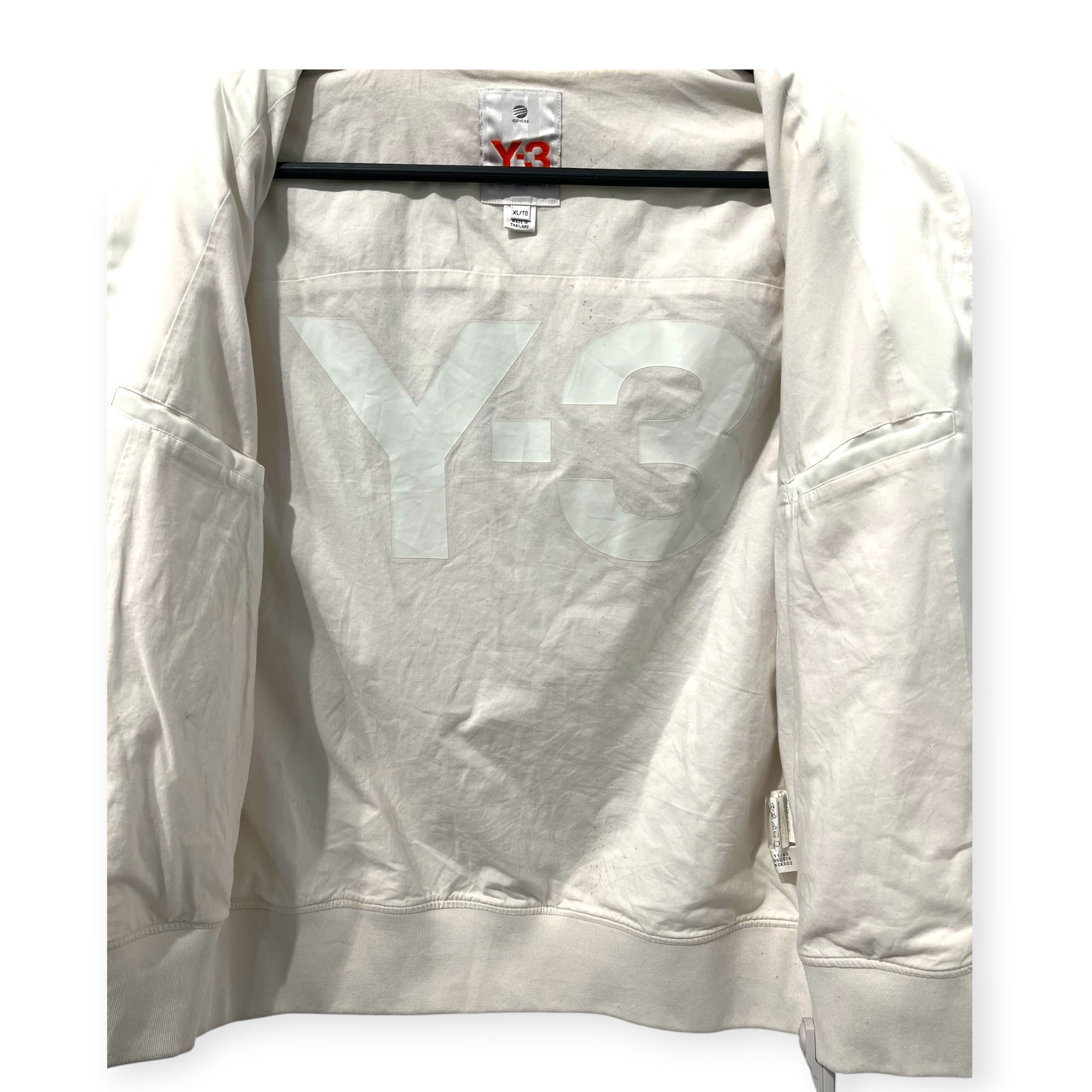 Y-3/Jacket/XL/Polyester/WHT/2004 EASTER COLOR ZIP JKT view 3