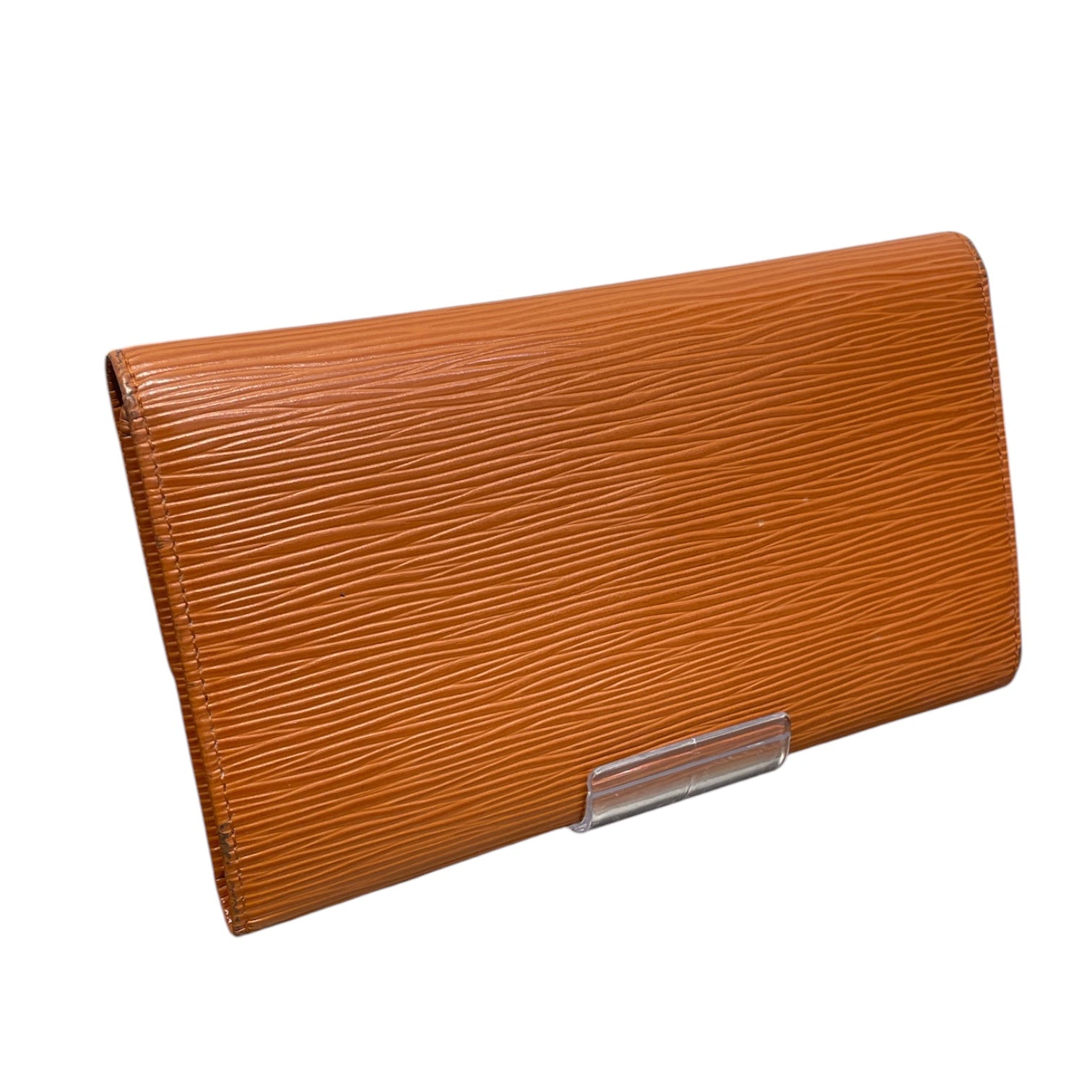 LOUIS VUITTON/Long Wallet/Leather/ORN/L's/Orange Epi Leather Long Wallet view 2