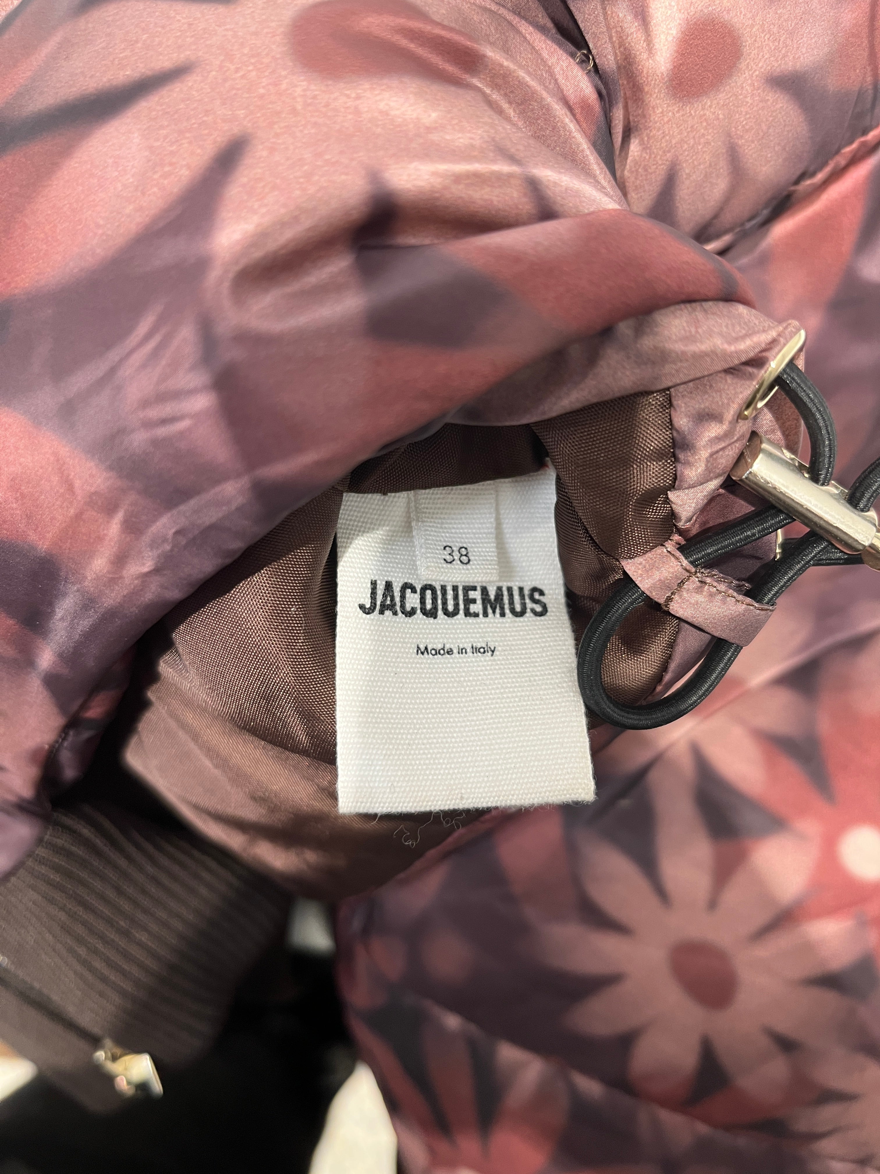 JACQUEMUS/Coat/Floral Pattern/Polyester/MLT/flopwers all over view 4