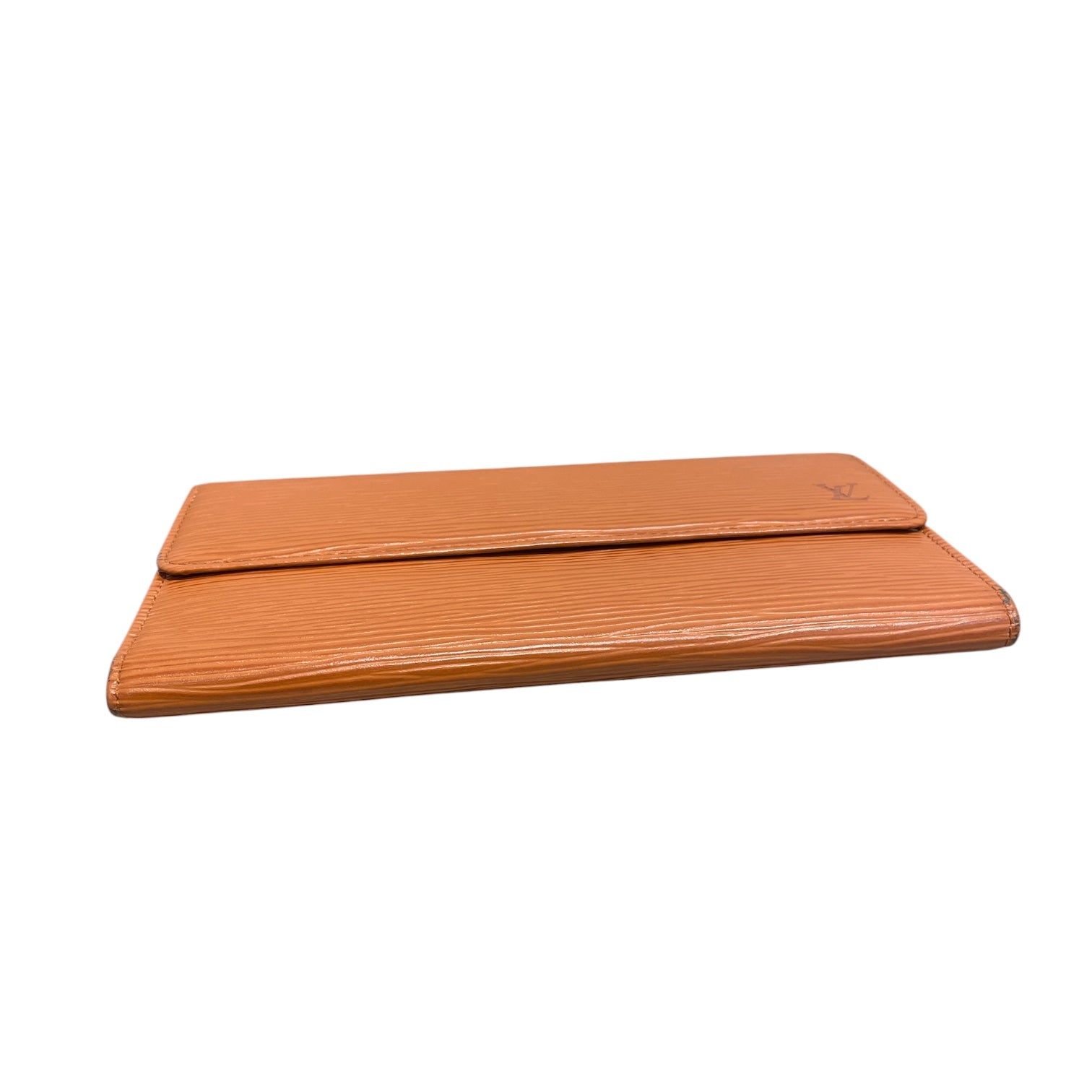 LOUIS VUITTON/Long Wallet/Leather/ORN/L's/Orange Epi Leather Long Wallet view 3