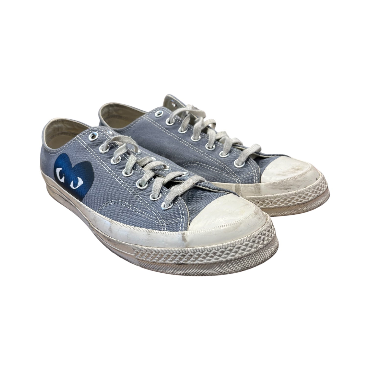 CONVERSE/COMME des GARCONS/Low-Sneakers/US 11.5/GRY/black heart view 1