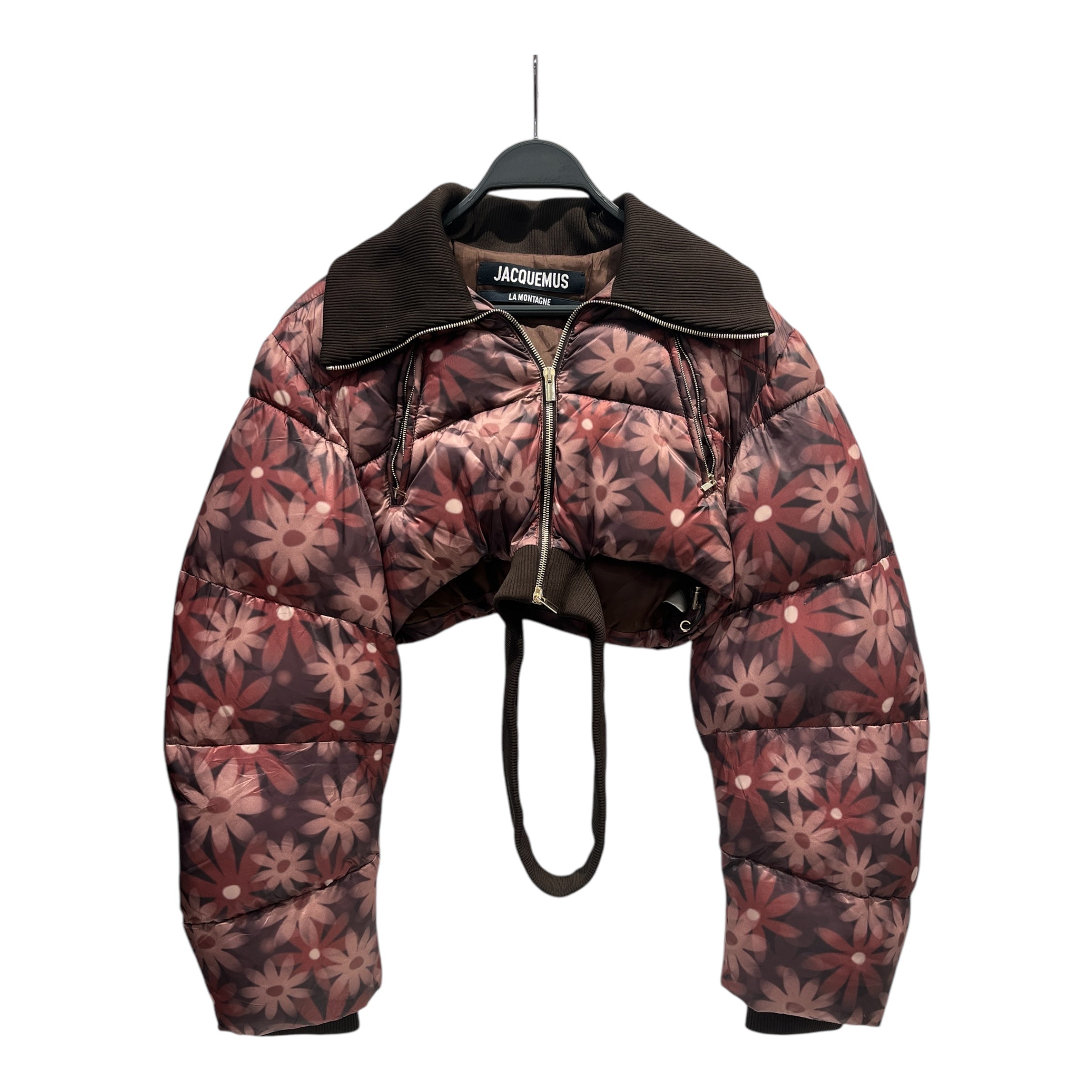 JACQUEMUS/Coat/Floral Pattern/Polyester/MLT/flopwers all over view 1