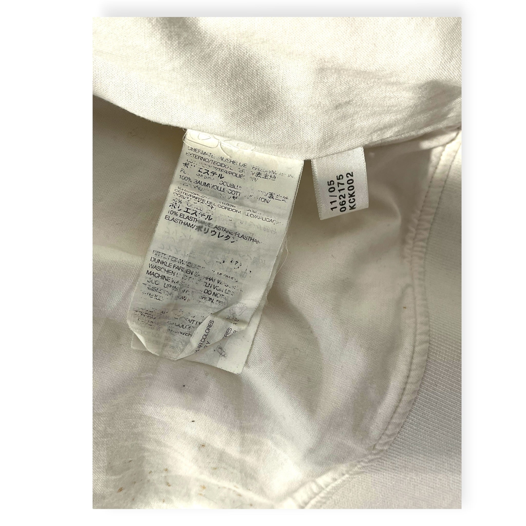 Y-3/Jacket/XL/Polyester/WHT/2004 EASTER COLOR ZIP JKT view 7