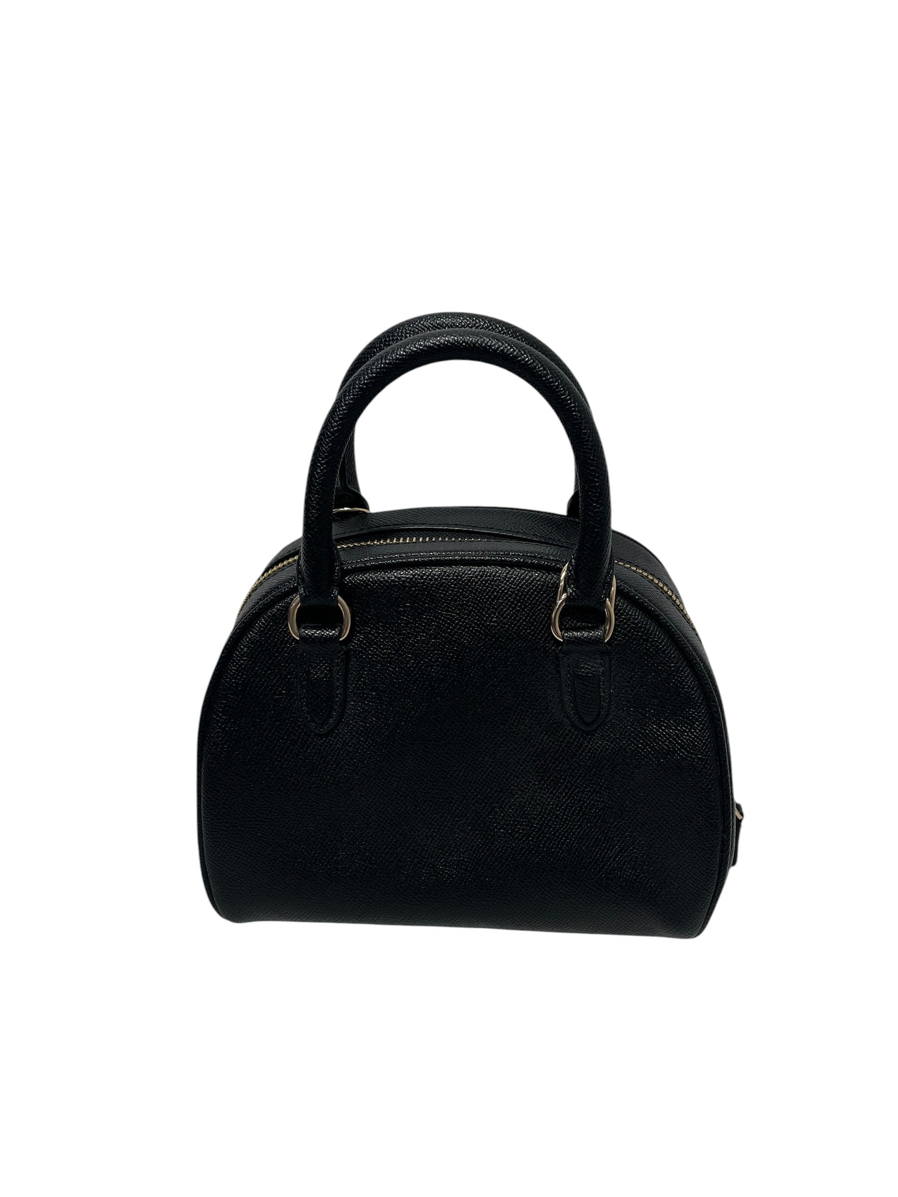 COACH/Bag/Leather/BLK/SYDNEY SATCHEL view 3