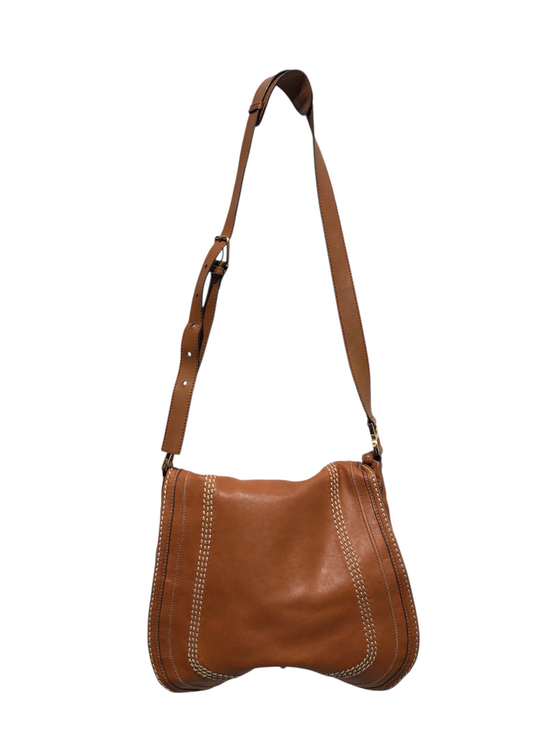 Chloe/Cross Body Bag/Leather/BRW/
