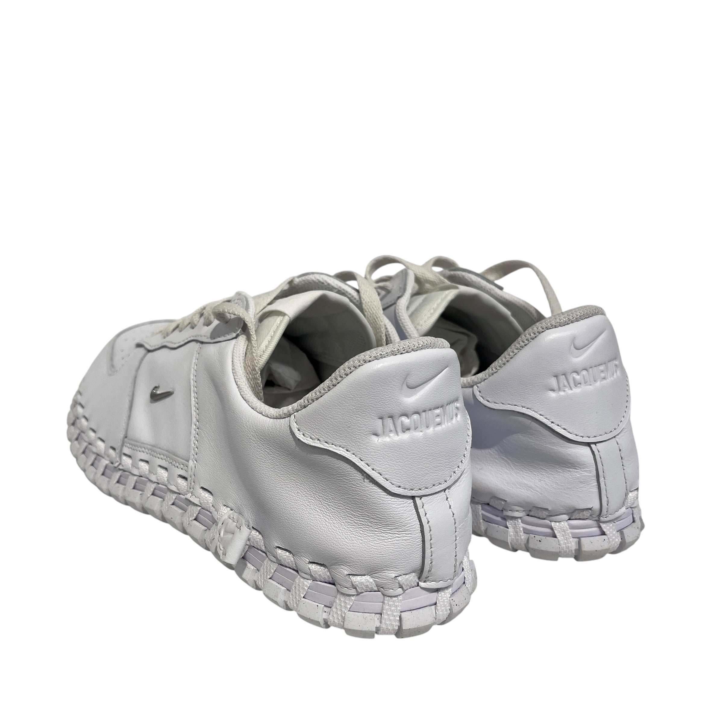 NIKE/Low-Sneakers/US 12.5/Leather/WHT/Jacquemus J Force view 2
