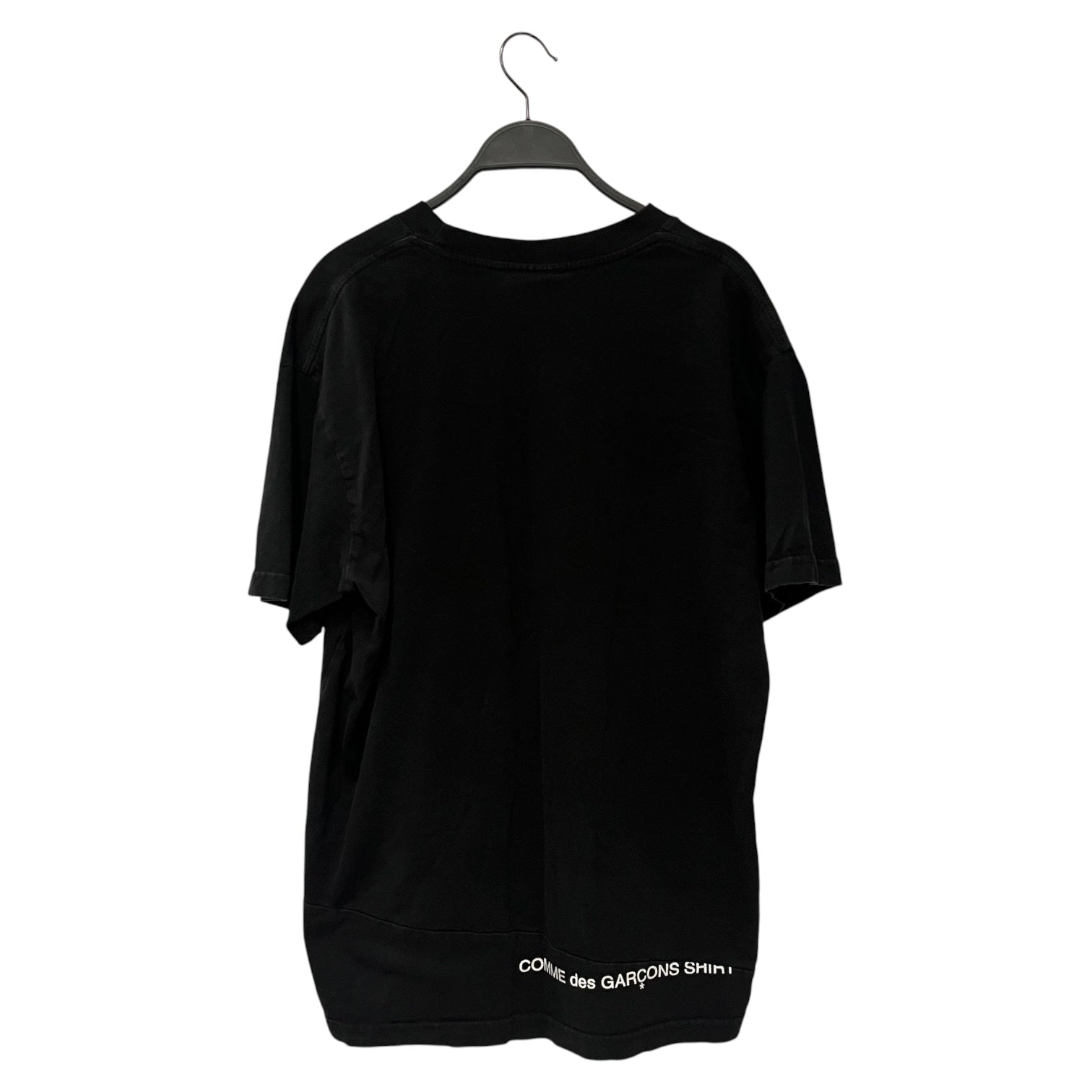 Supreme/COMME des GARCONS SHIRT/T-Shirt/XL/Cotton/BLK/box logo view 2