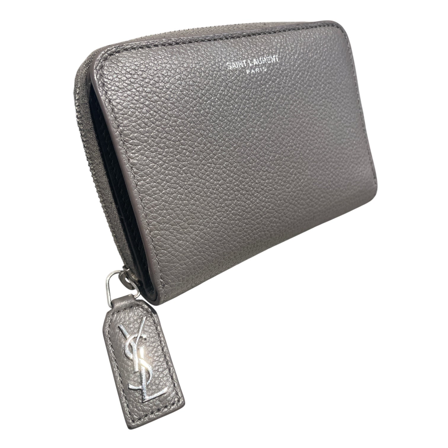 YVES SAINT LAURENT/Wallet/Leather/GRY/L's/GUE603081 1119 view 5