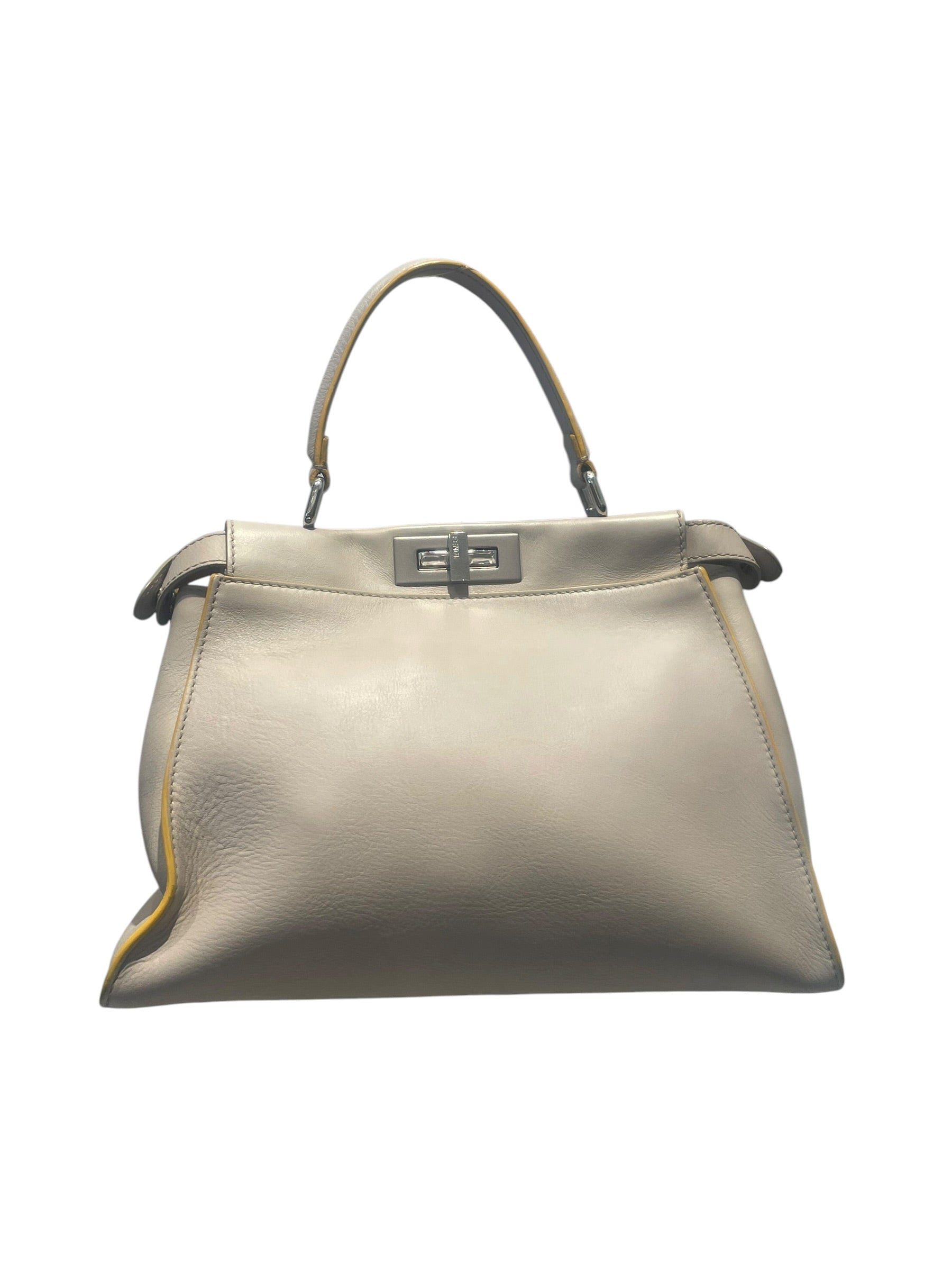 FENDI/Bag/Leather/GRY/Peekaboo Bag view 1