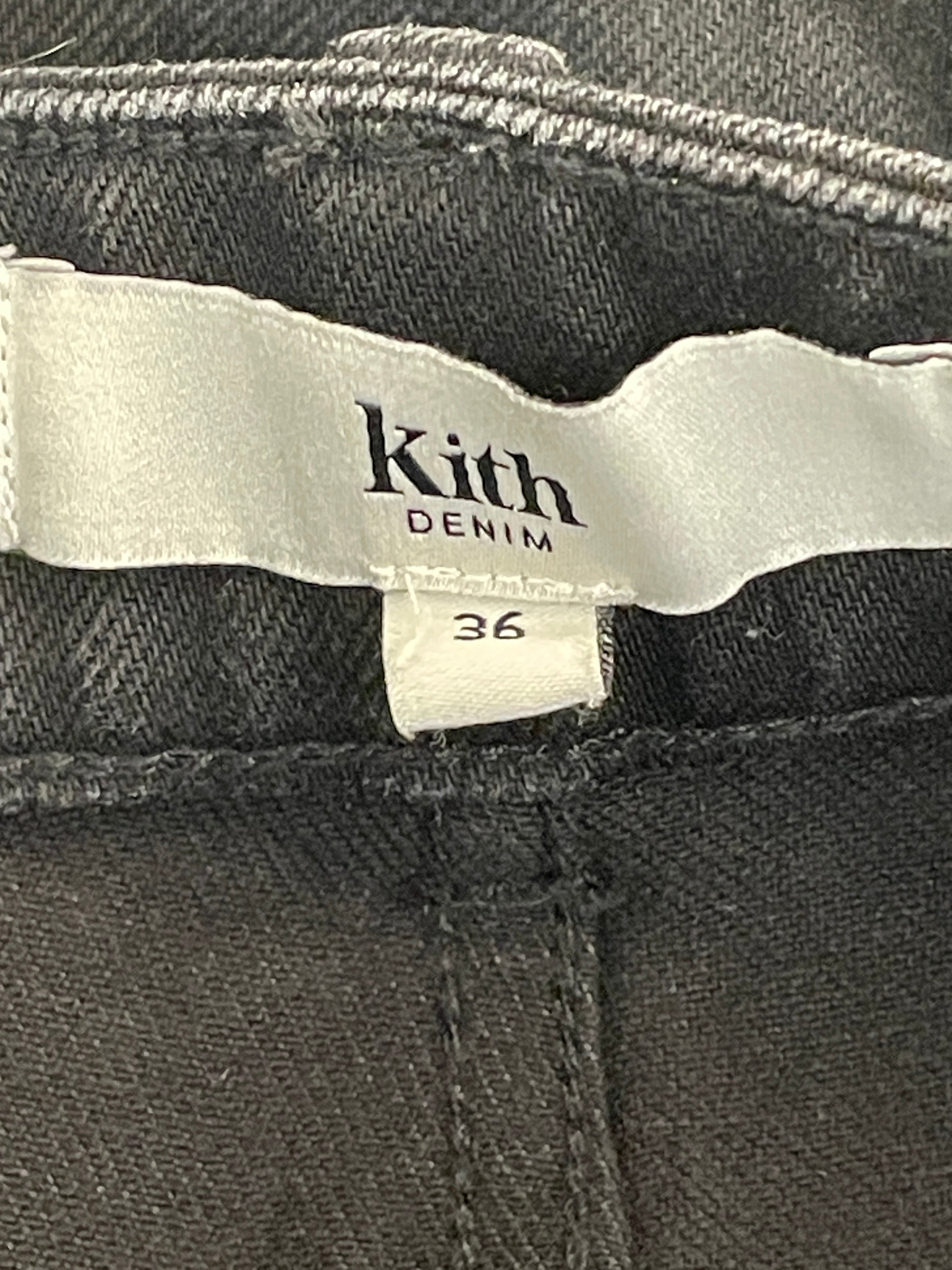 KITH/Straight Pants/36/Denim/BLK/straight leg view 3
