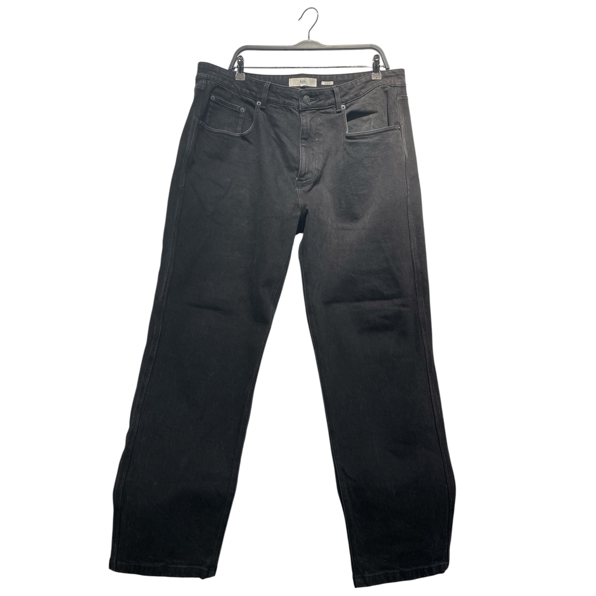 KITH/Straight Pants/36/Denim/BLK/straight leg view 1