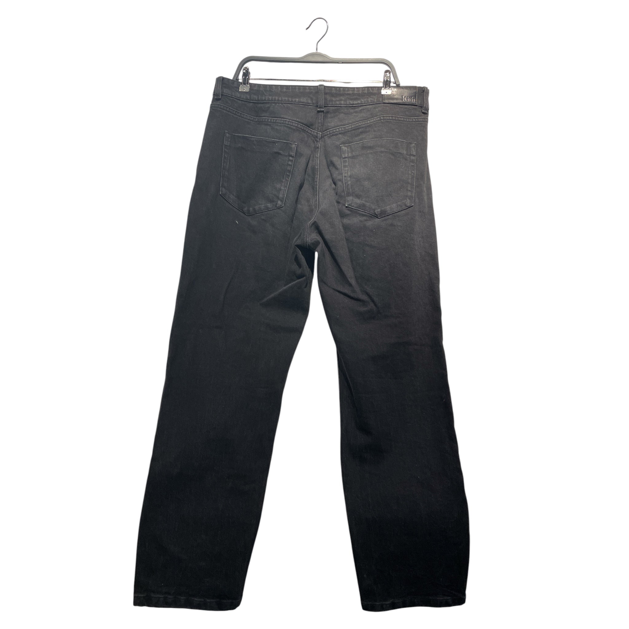 KITH/Straight Pants/36/Denim/BLK/straight leg view 2