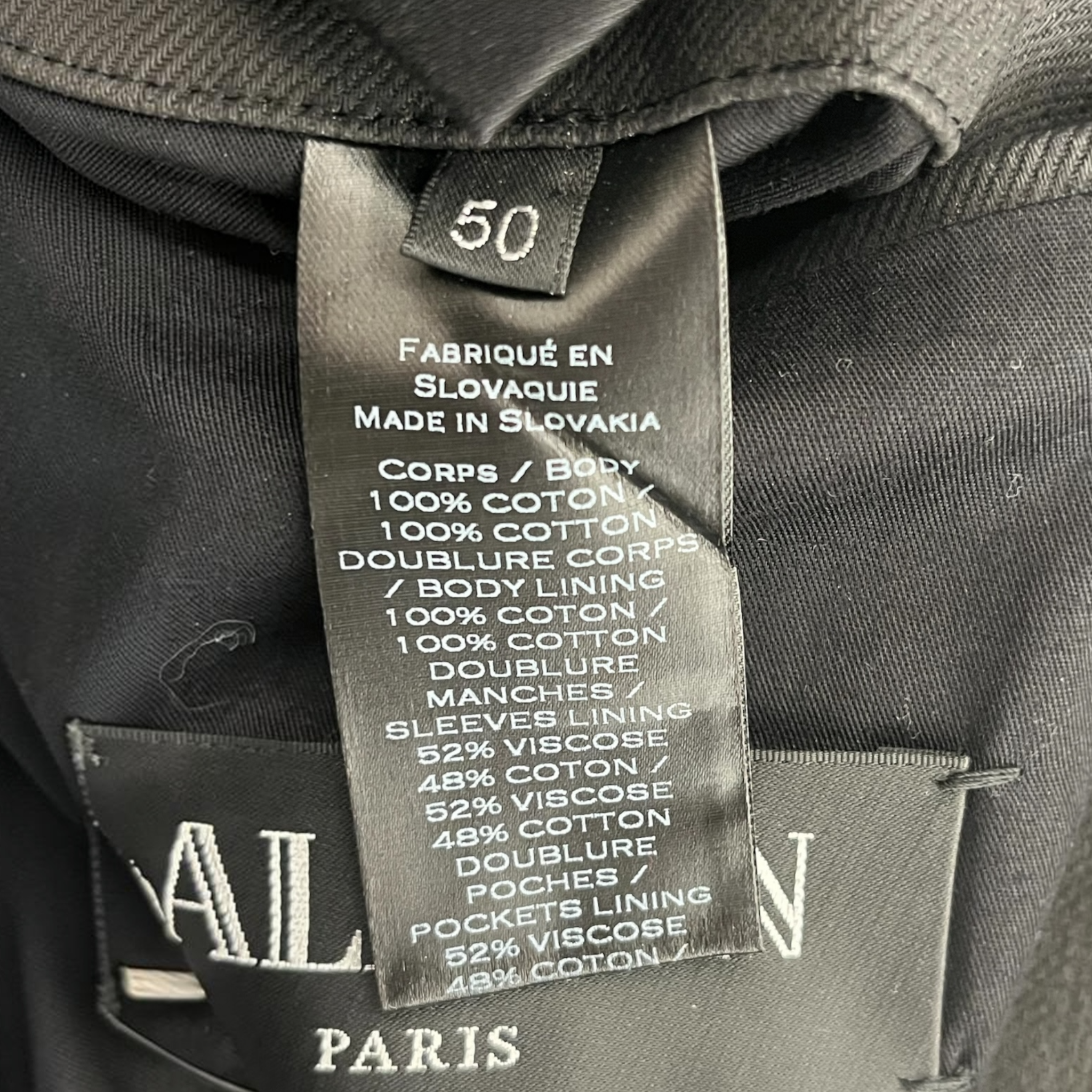 BALMAIN/Jacket/50/Cotton/BLK/2018 CREST BIKER view 5